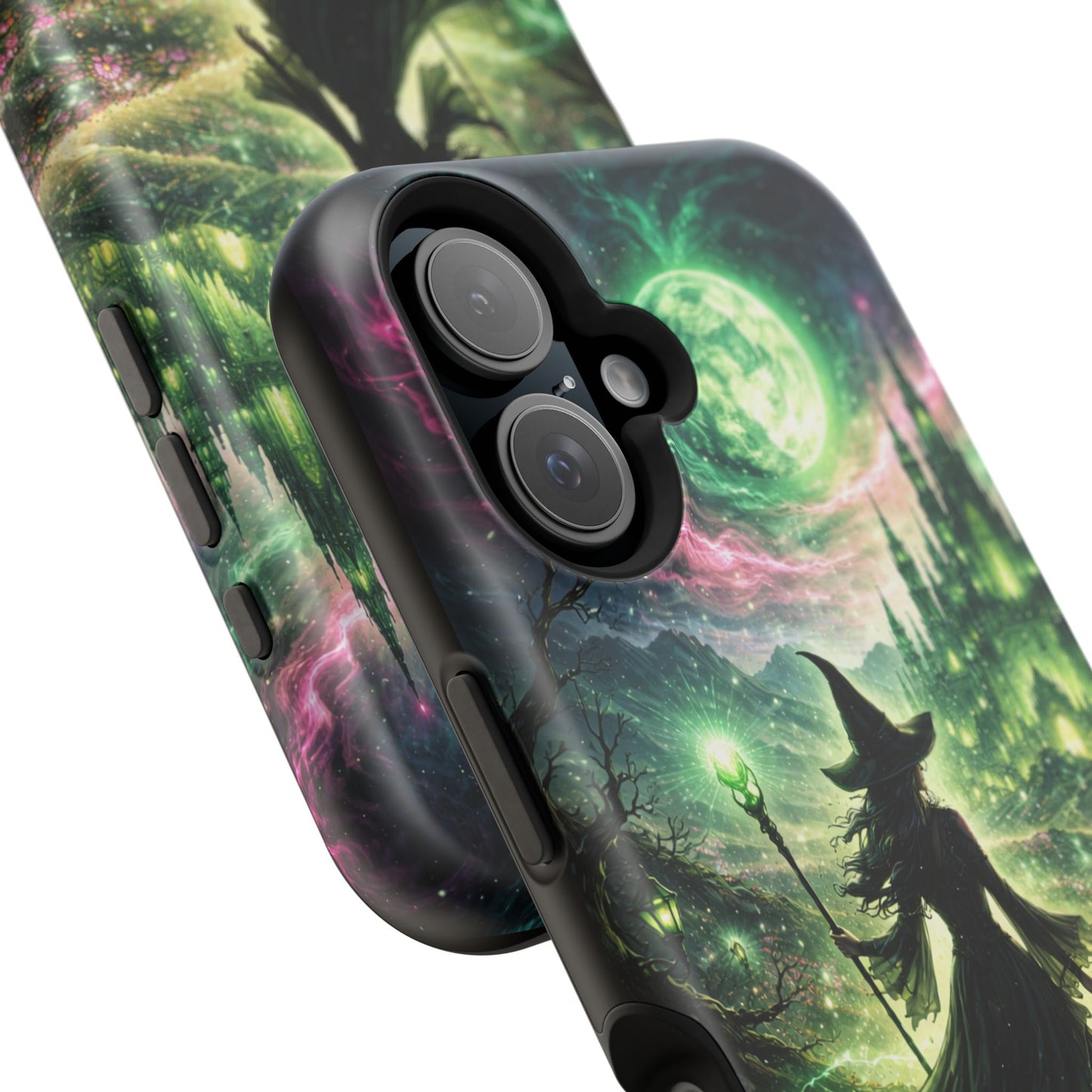 Witchy Moonlight Phone Case — Impact-Resistant Magical Witch Design