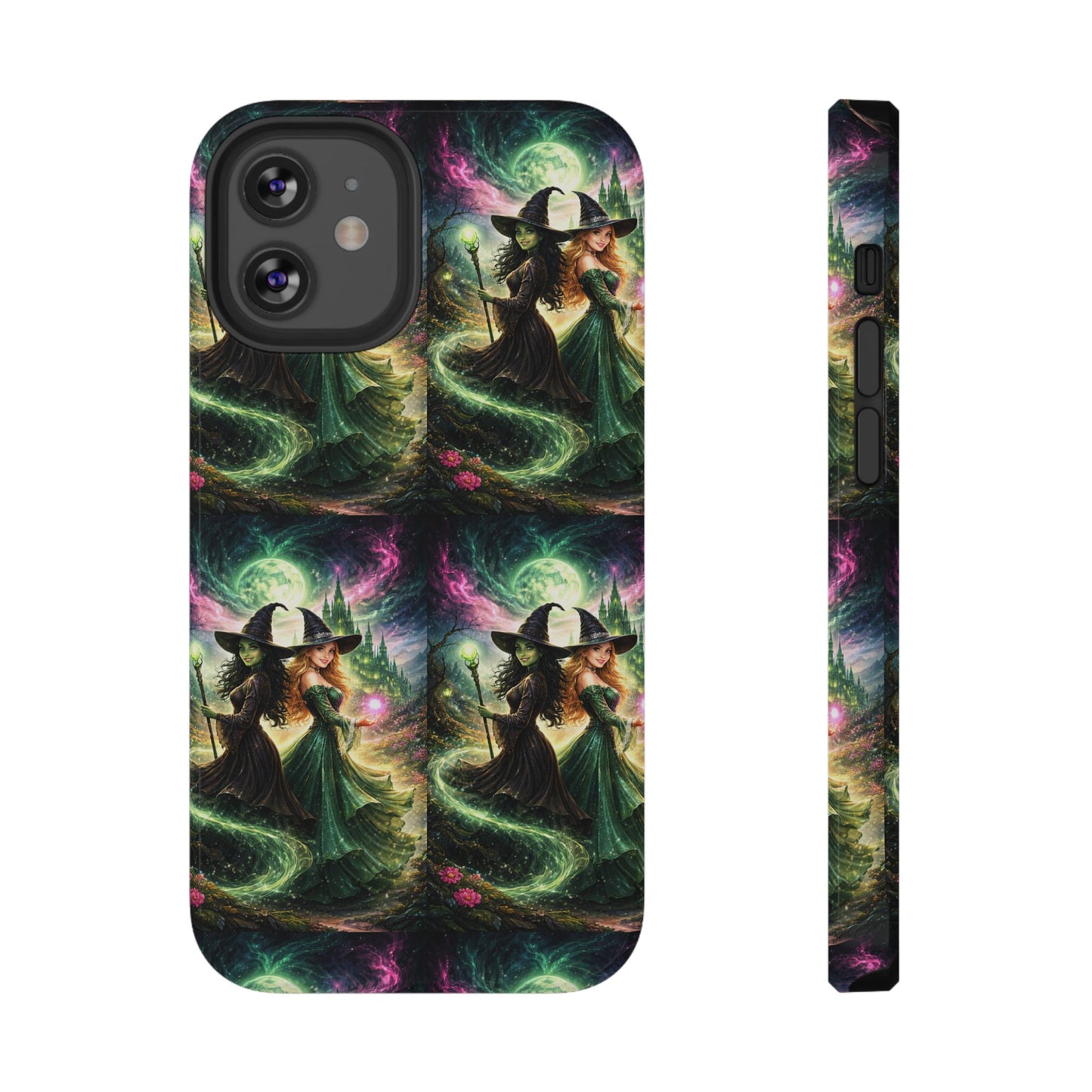 Witchy Moonlight Phone Case — Impact-Resistant Magical Witch Design