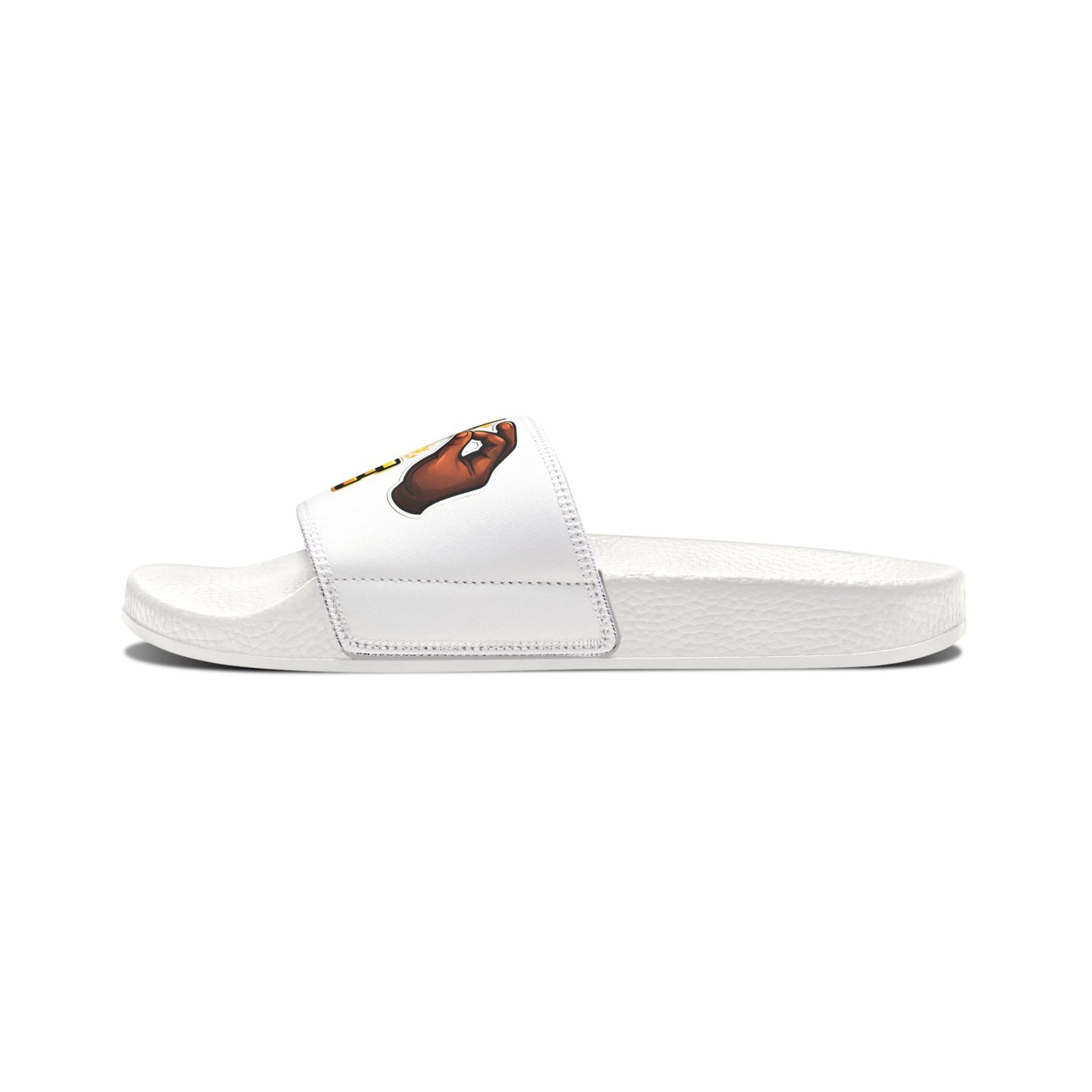 Men's Slide Sandals — "Just a Pinch of Dope" Graphic Pool Slides