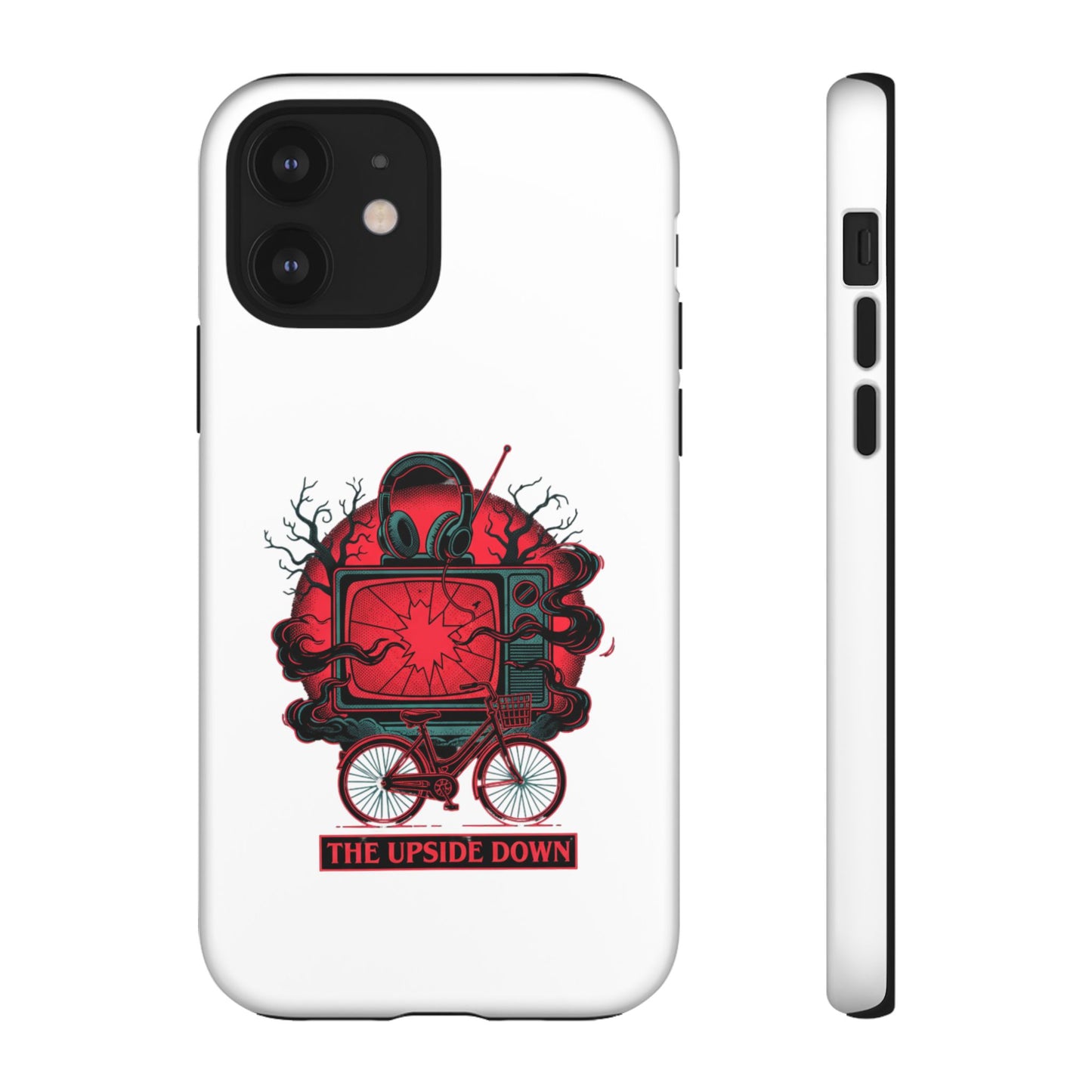 Phone Case — "The Upside Down" Retro Horror Scooter TV Design