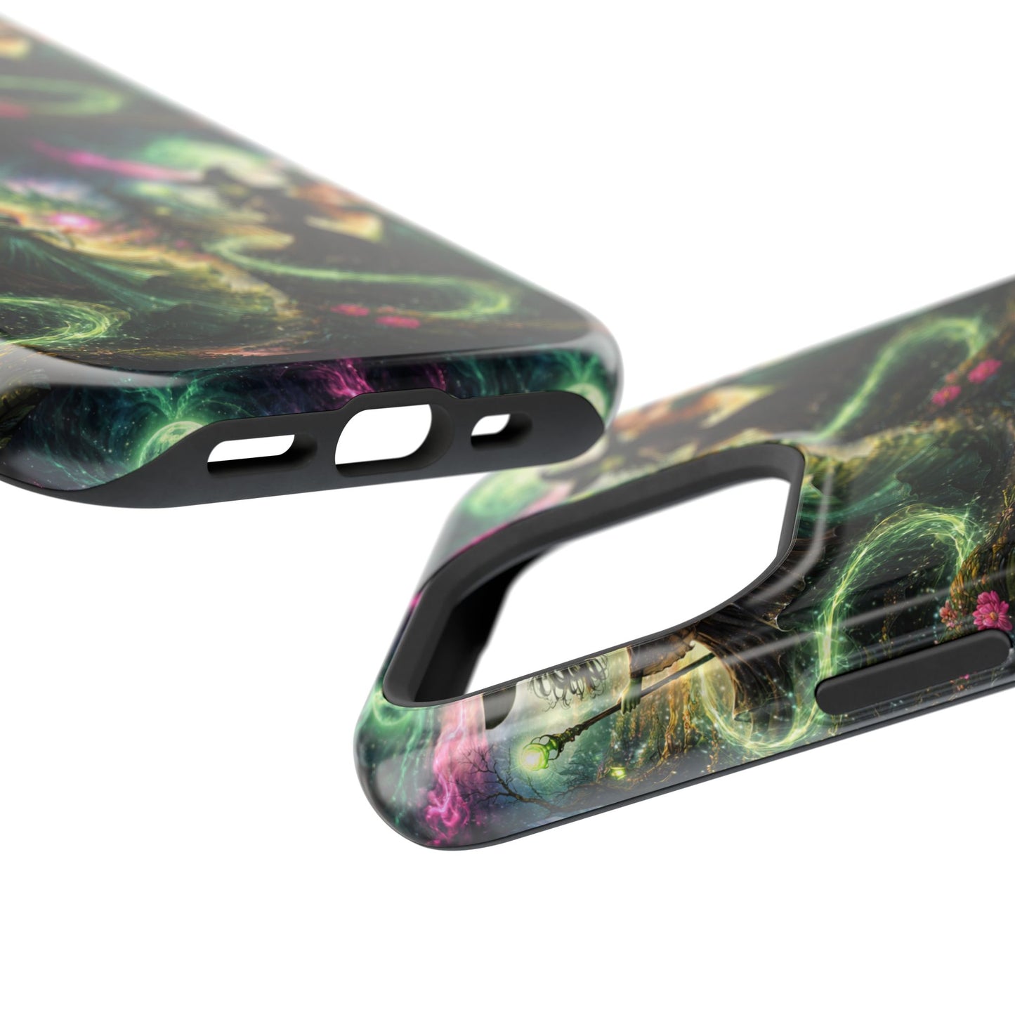 Witchy Moonlight Phone Case — Impact-Resistant Magical Witch Design