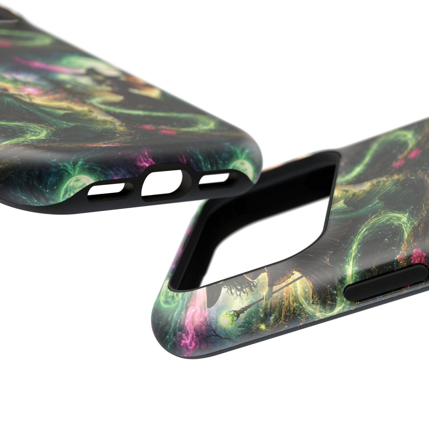 Witchy Moonlight Phone Case — Impact-Resistant Magical Witch Design