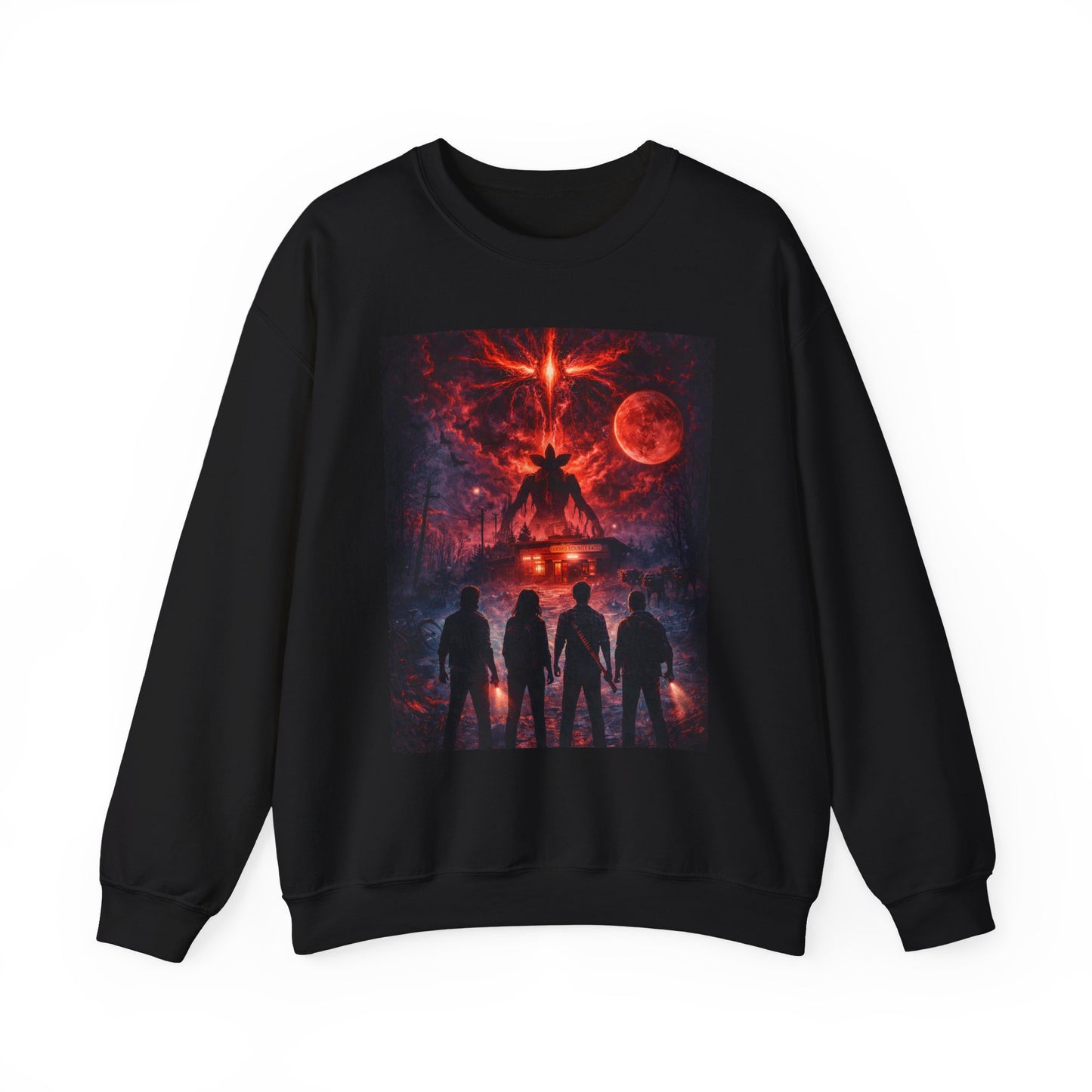🖤Stranger Things Title-Inspired Classic Crewneck Sweatshirt