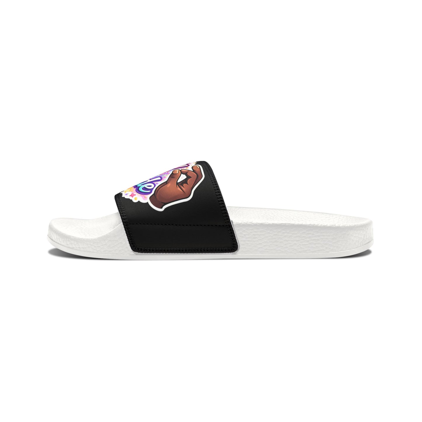 Women's Slide Sandals — "Perfectly Measured Attitude" Removable-Strap Slides