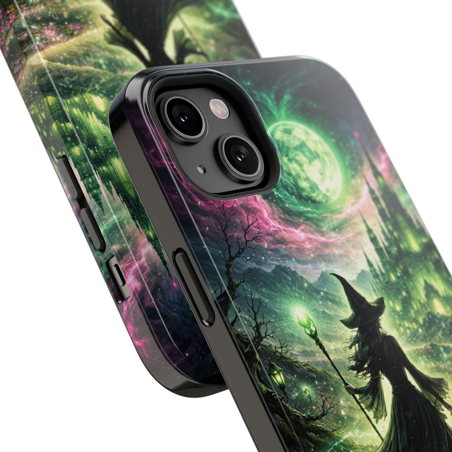 Witchy Moonlight Phone Case — Impact-Resistant Magical Witch Design