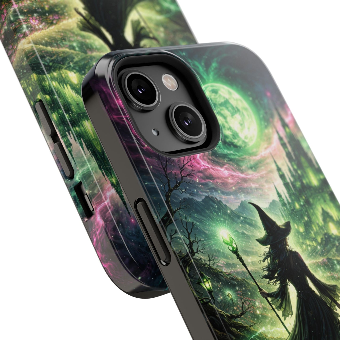 Witchy Moonlight Phone Case — Impact-Resistant Magical Witch Design
