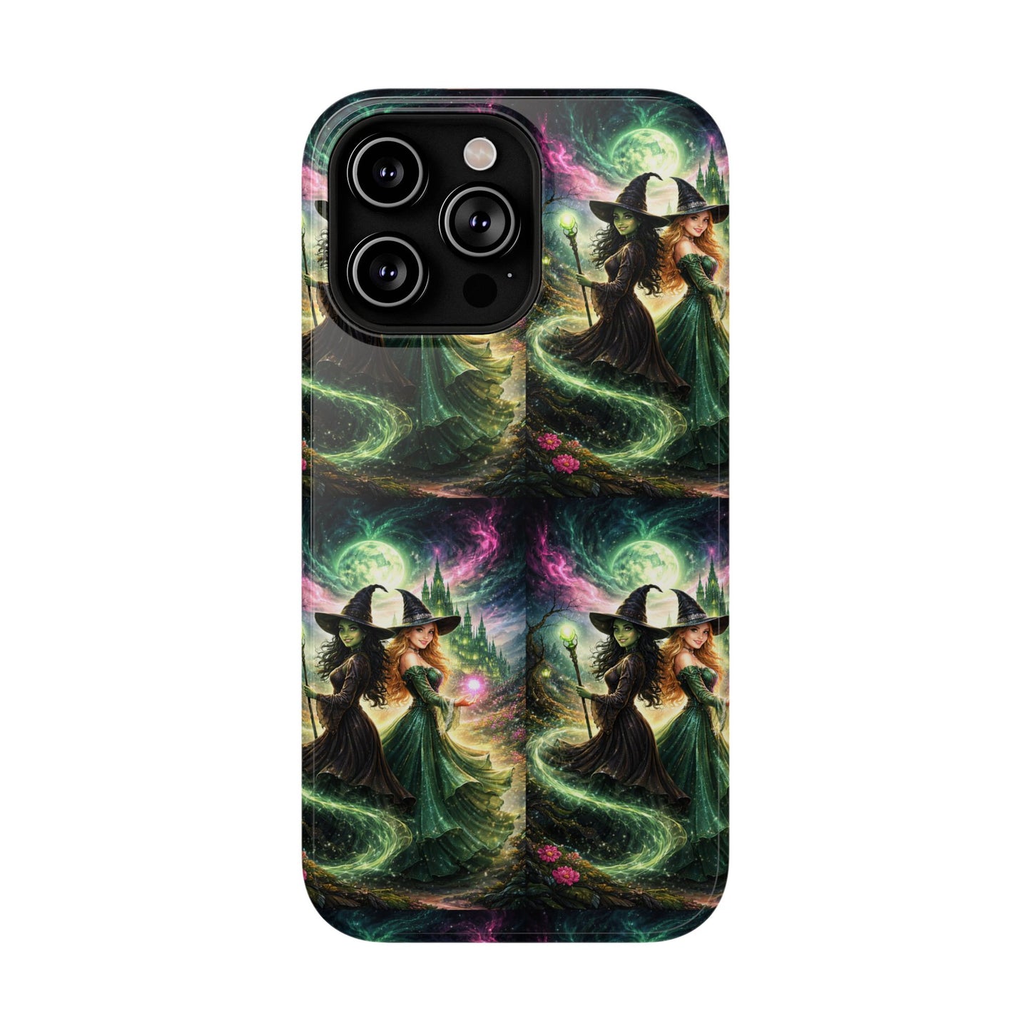 Witchy Moonlight Phone Case — Impact-Resistant Magical Witch Design