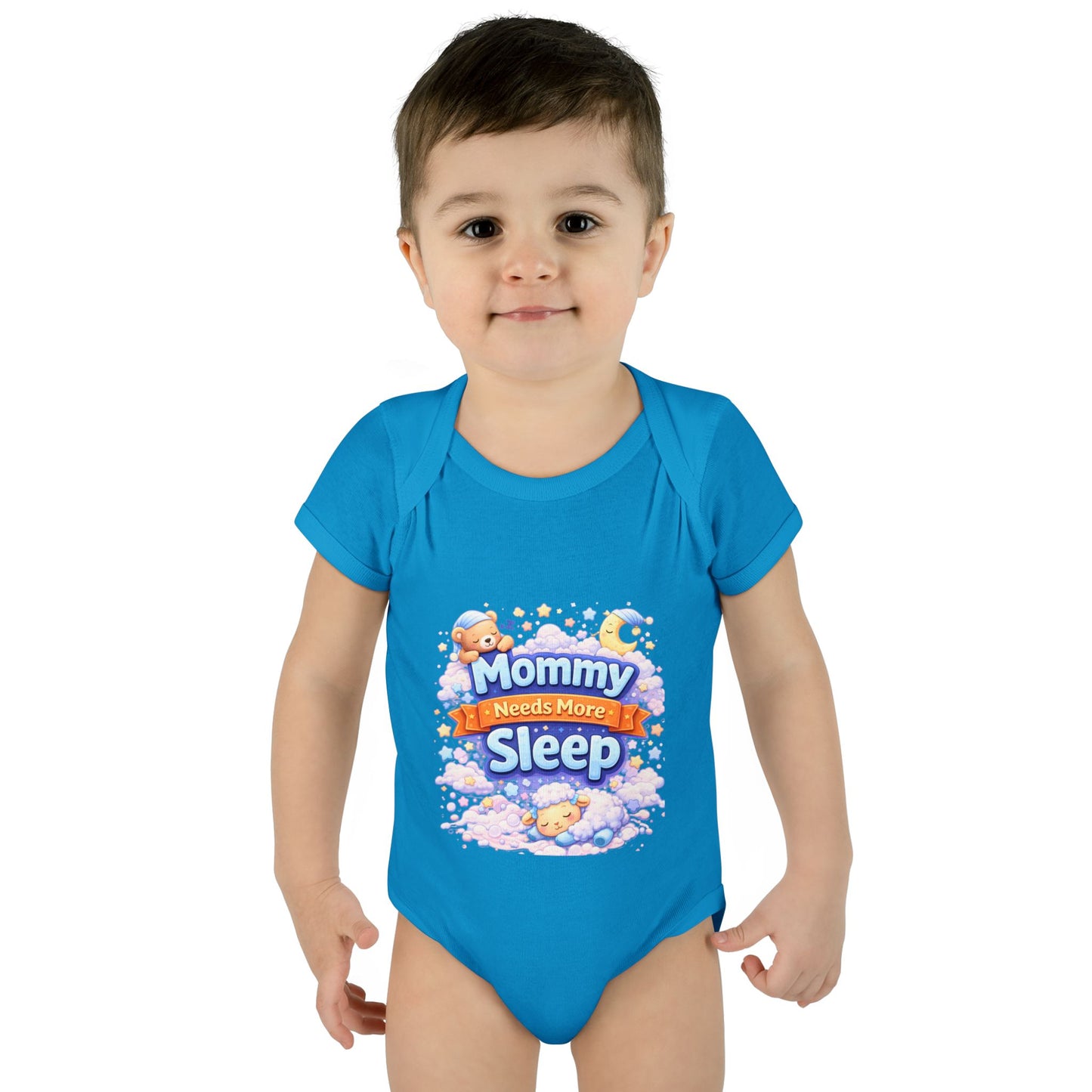 “Mommy needs more sleep”-Infant Bodysuit