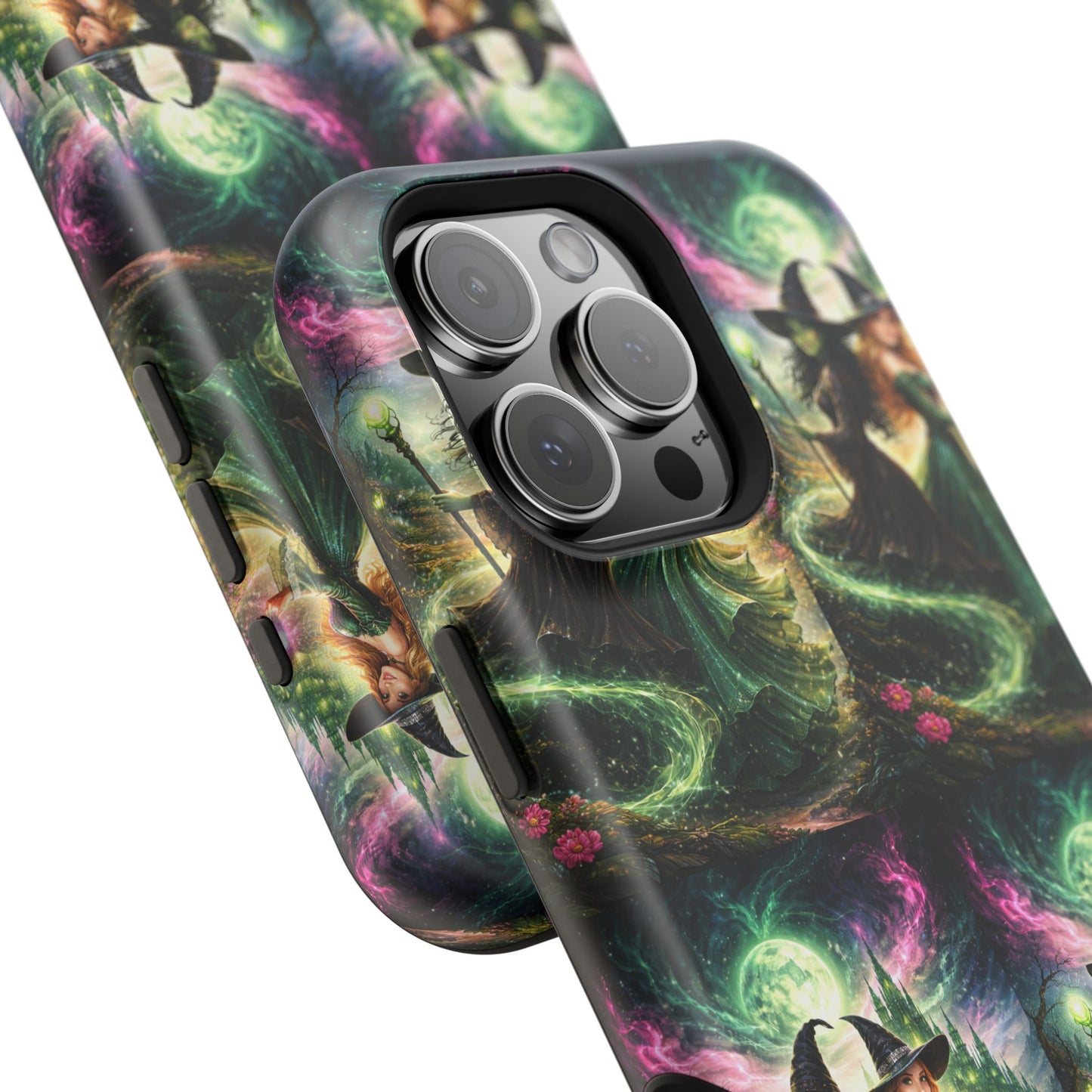 Witchy Moonlight Phone Case — Impact-Resistant Magical Witch Design