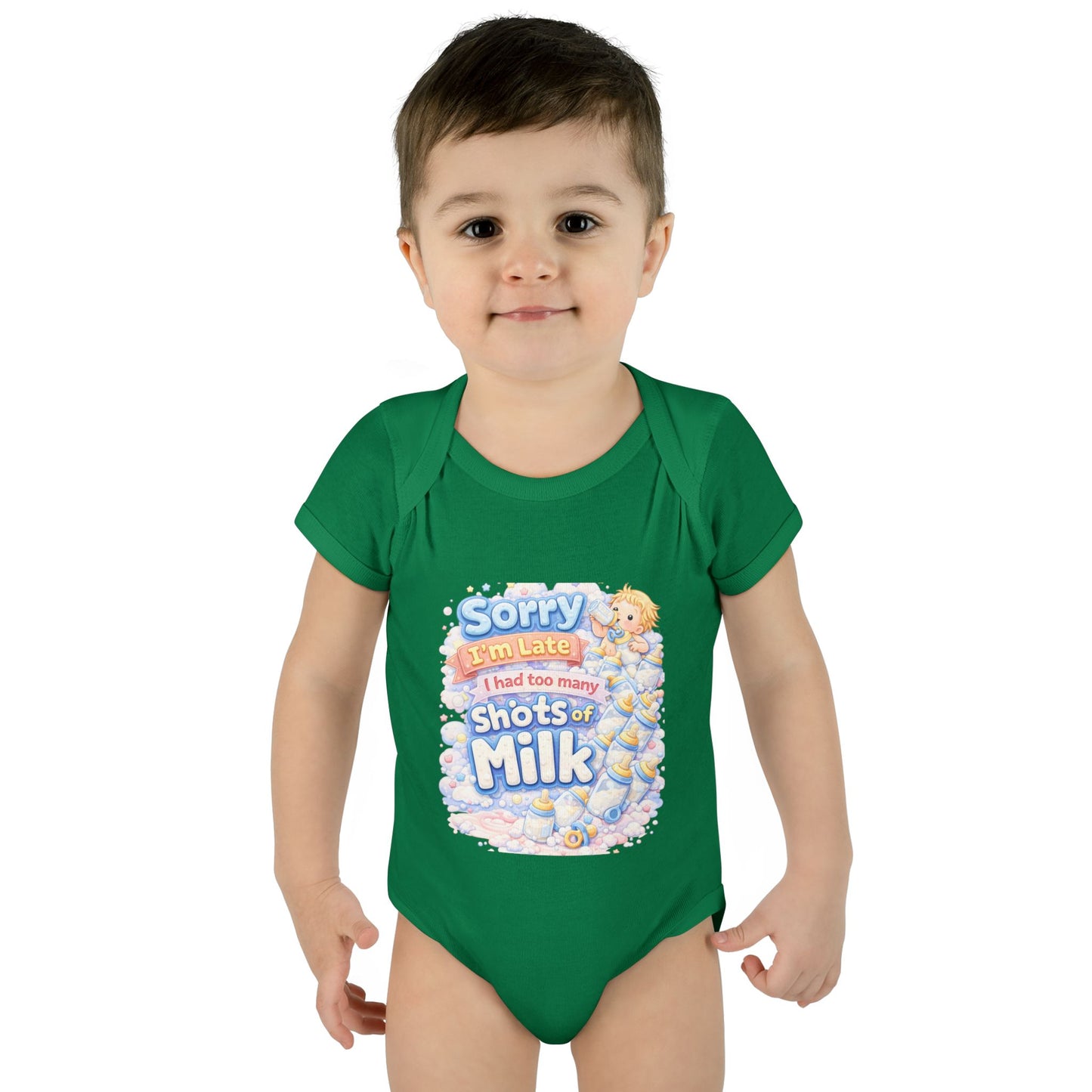 Sorry I’m late -Infant Bodysuit