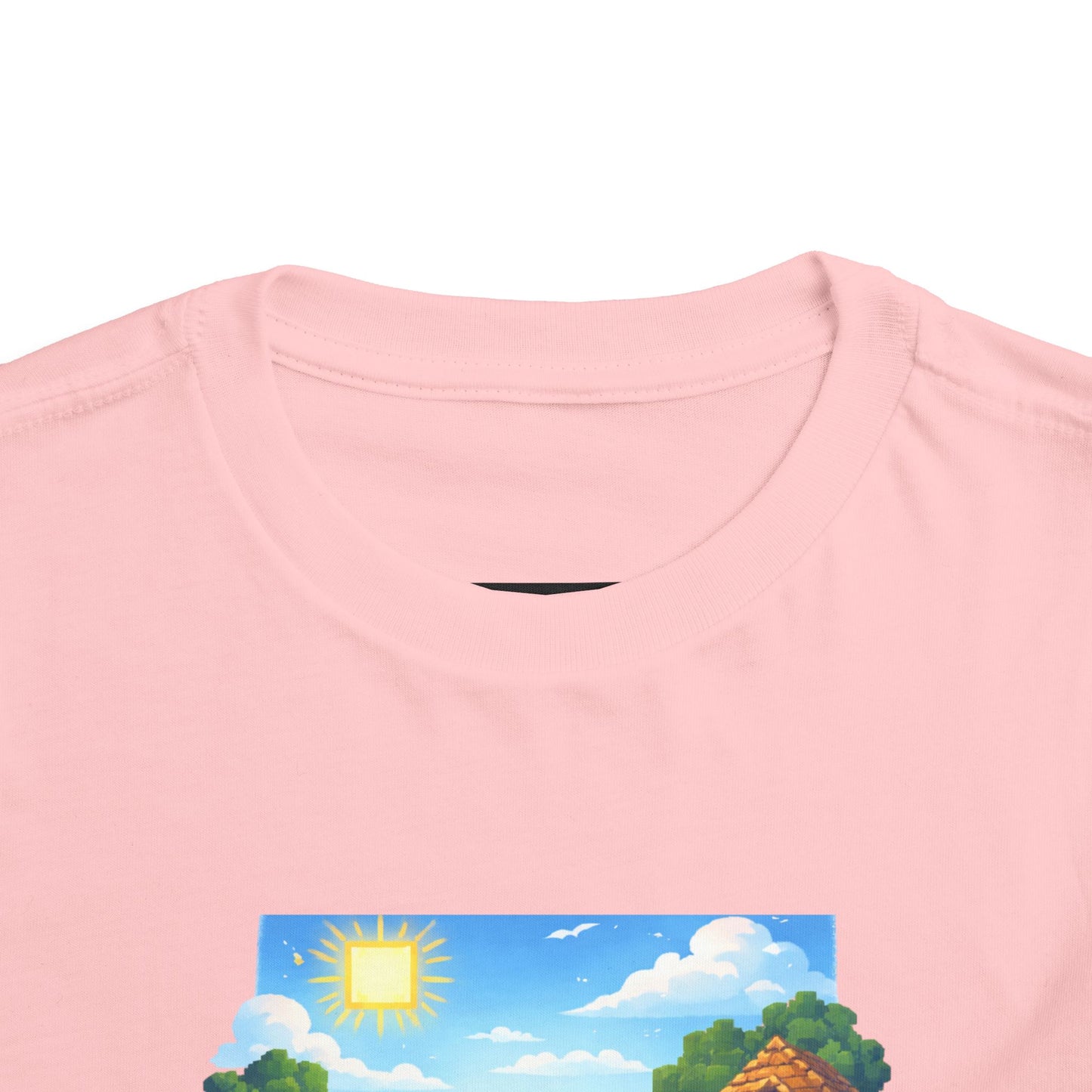 Toddler Short Sleeve Tee- “Minecraft themed”