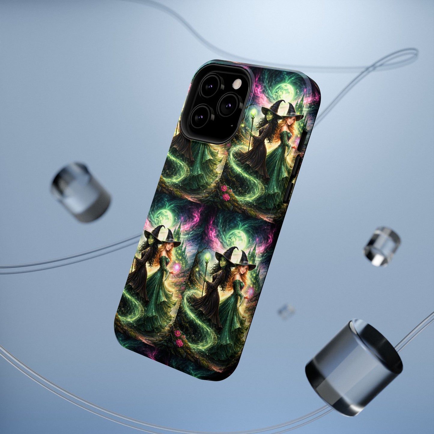 Witchy Moonlight Phone Case — Impact-Resistant Magical Witch Design