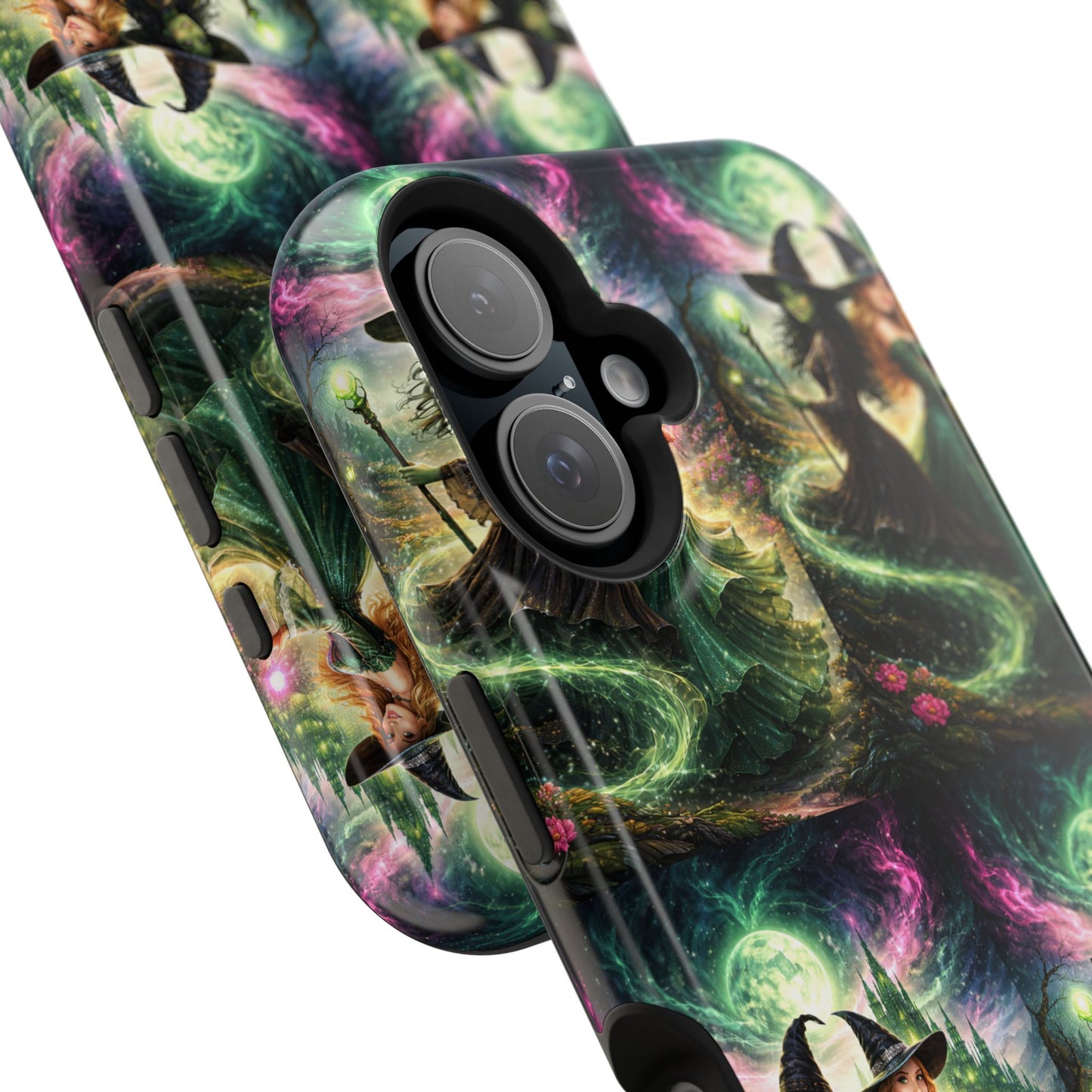 Witchy Moonlight Phone Case — Impact-Resistant Magical Witch Design