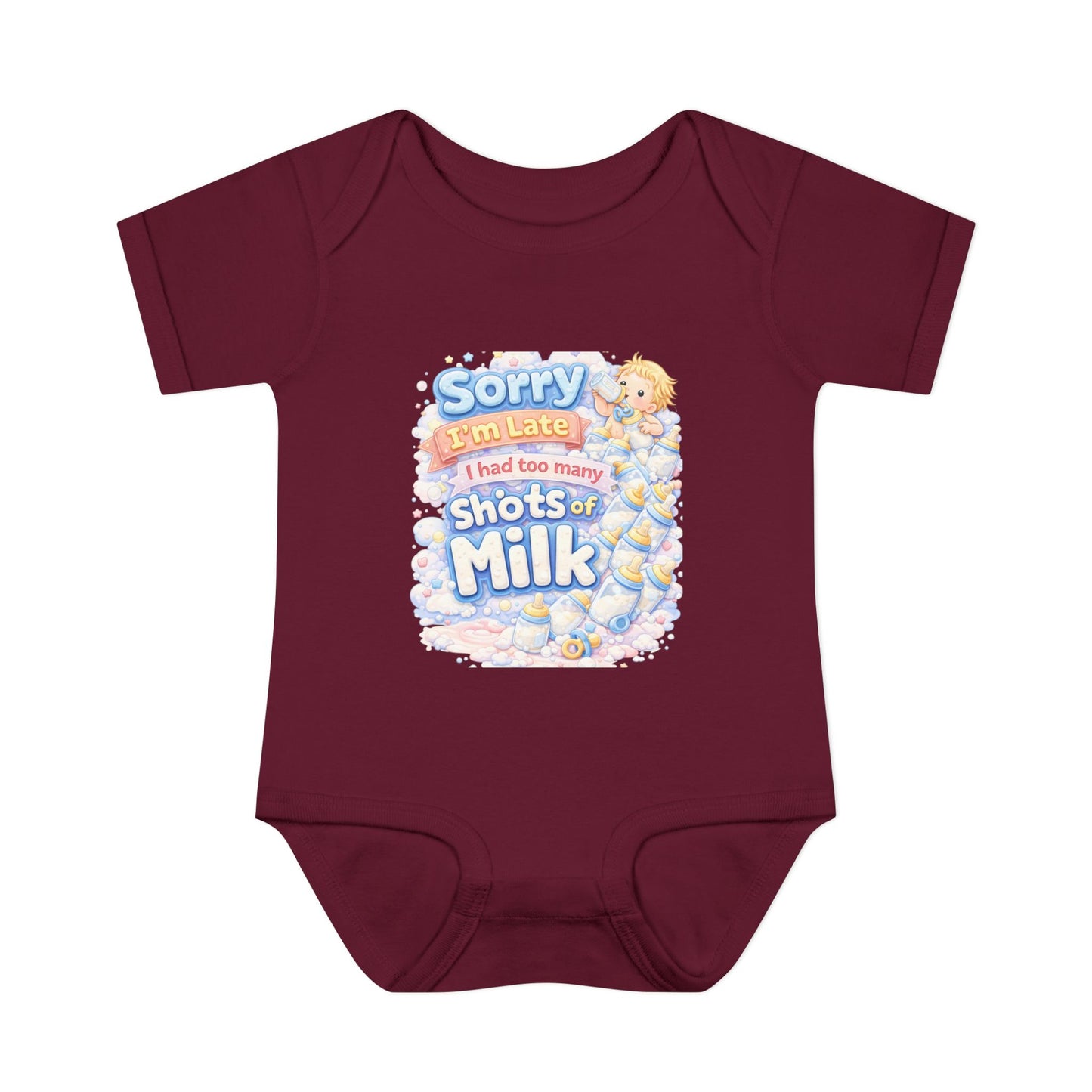 Sorry I’m late -Infant Bodysuit