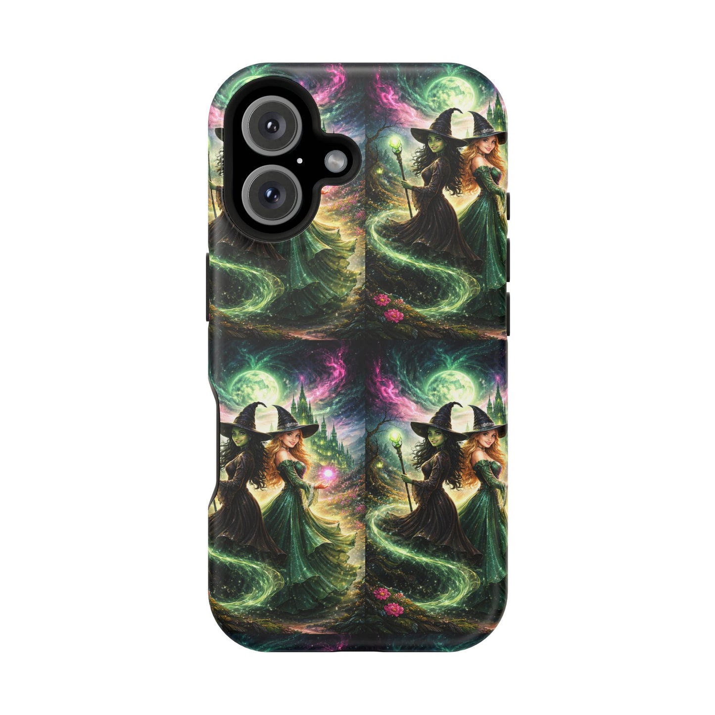 Witchy Moonlight Phone Case — Impact-Resistant Magical Witch Design