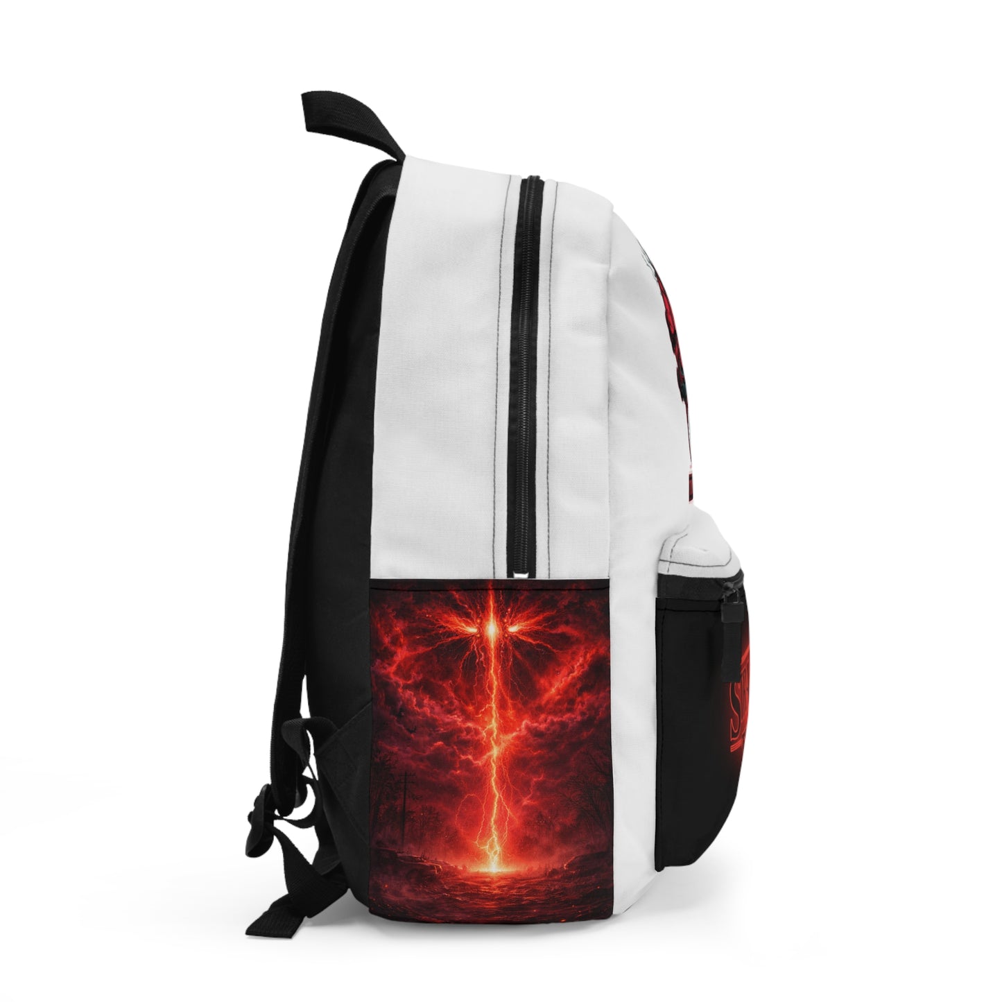 🎒🖤 Stranger Things Inspired Spun Polyester Backpack