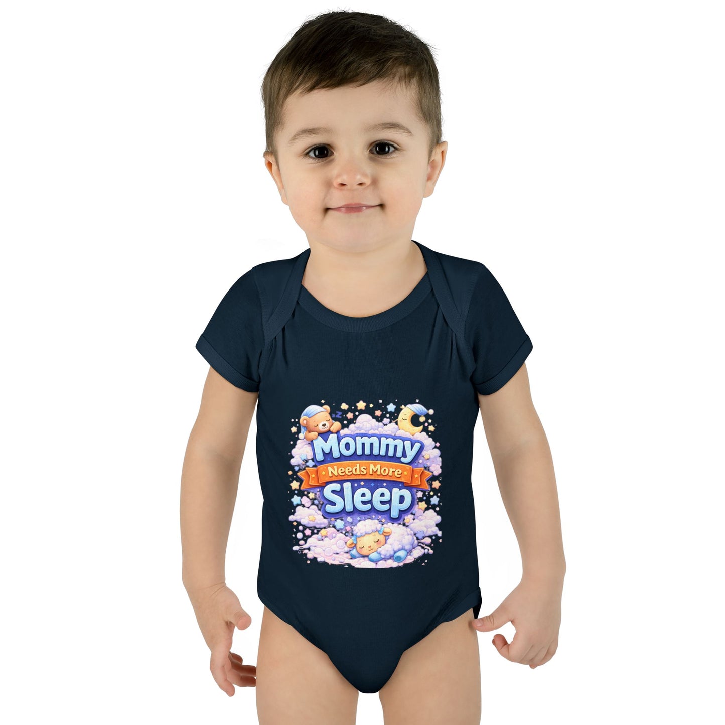 “Mommy needs more sleep”-Infant Bodysuit