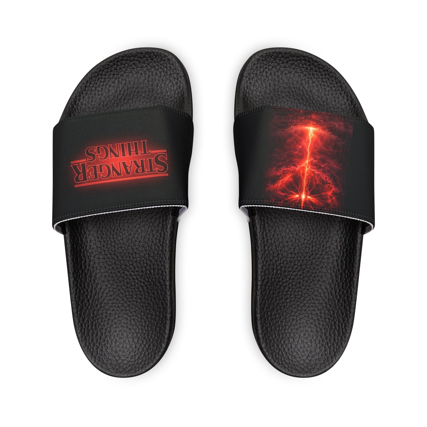 Women's Stranger Things Themed Removable-Strap Slides