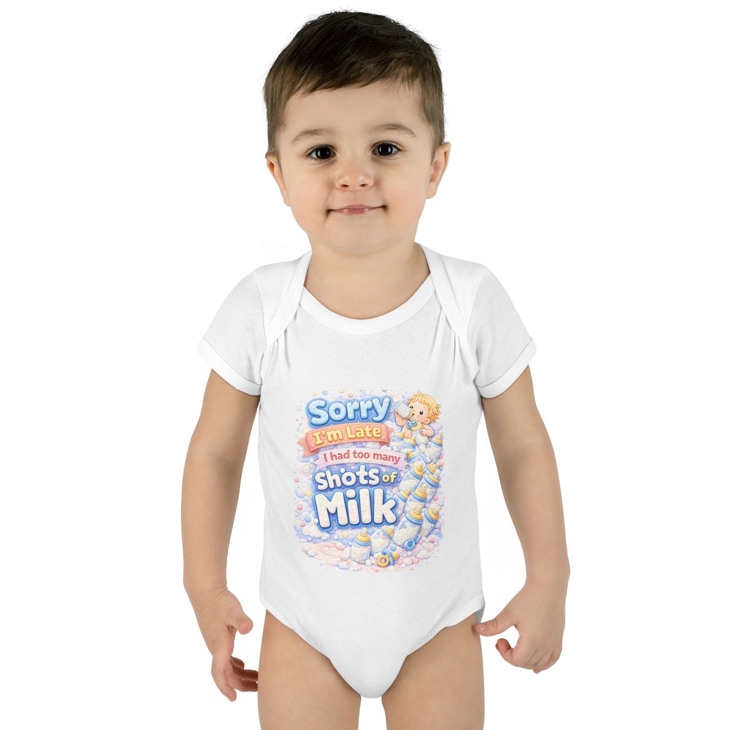 Sorry I’m late -Infant Bodysuit