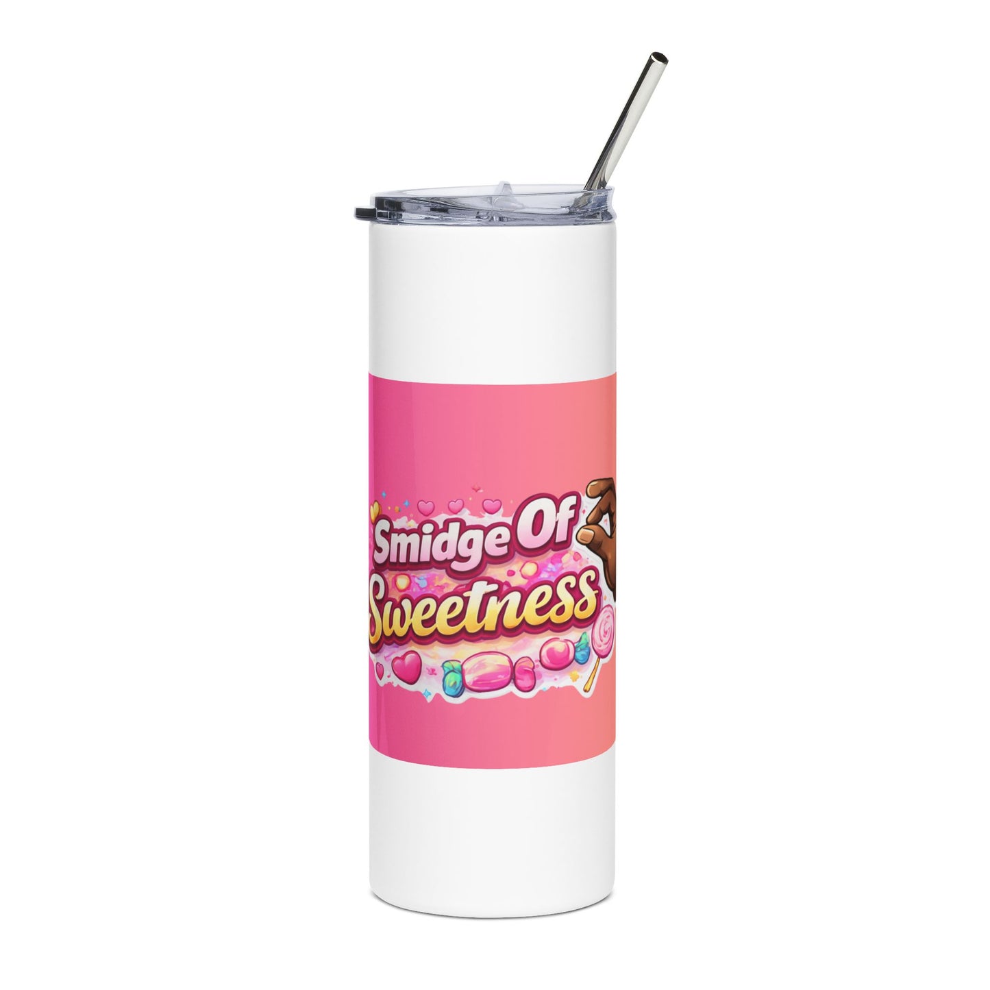 "Clock It" Smidge of Sweetness -20oz Stainless Steel Tumbler