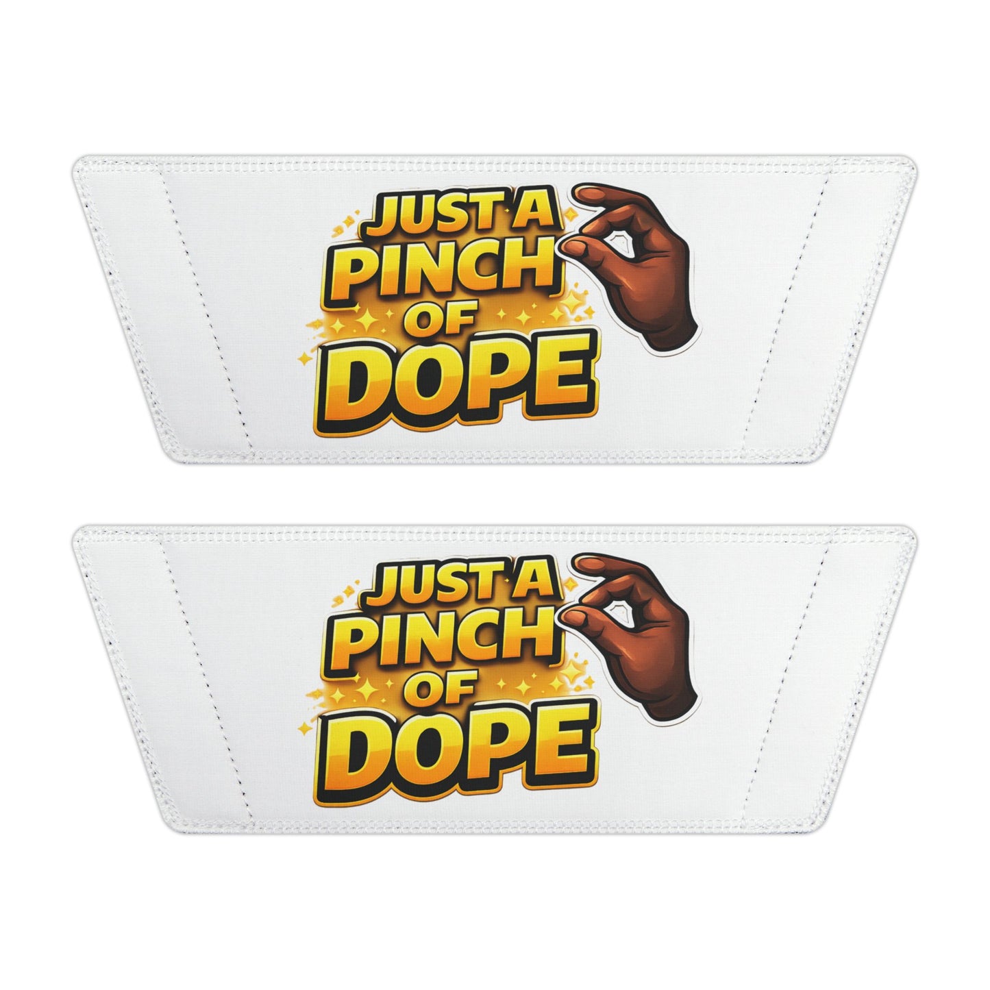Men's Slide Sandals — "Just a Pinch of Dope" Graphic Pool Slides