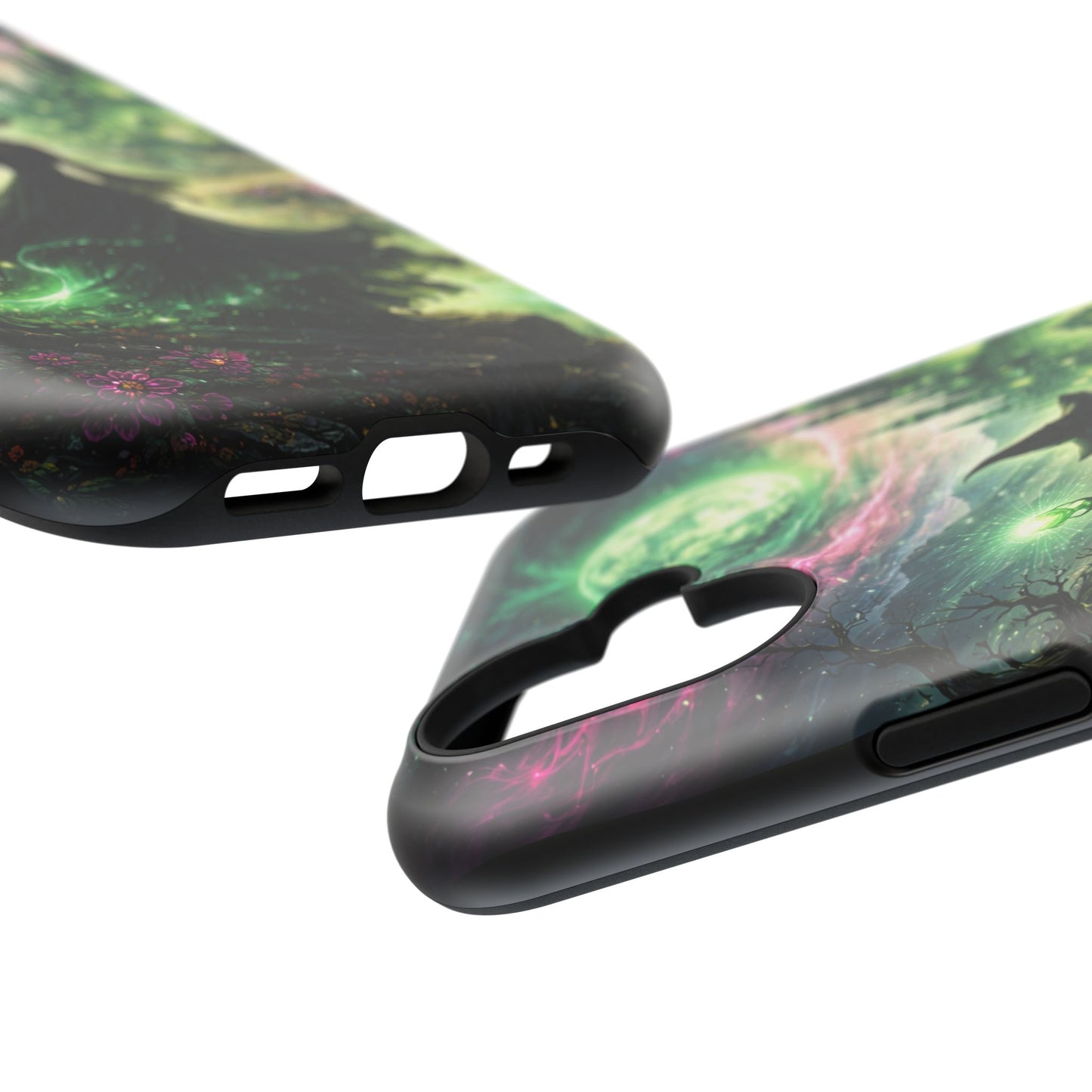 Witchy Moonlight Phone Case — Impact-Resistant Magical Witch Design
