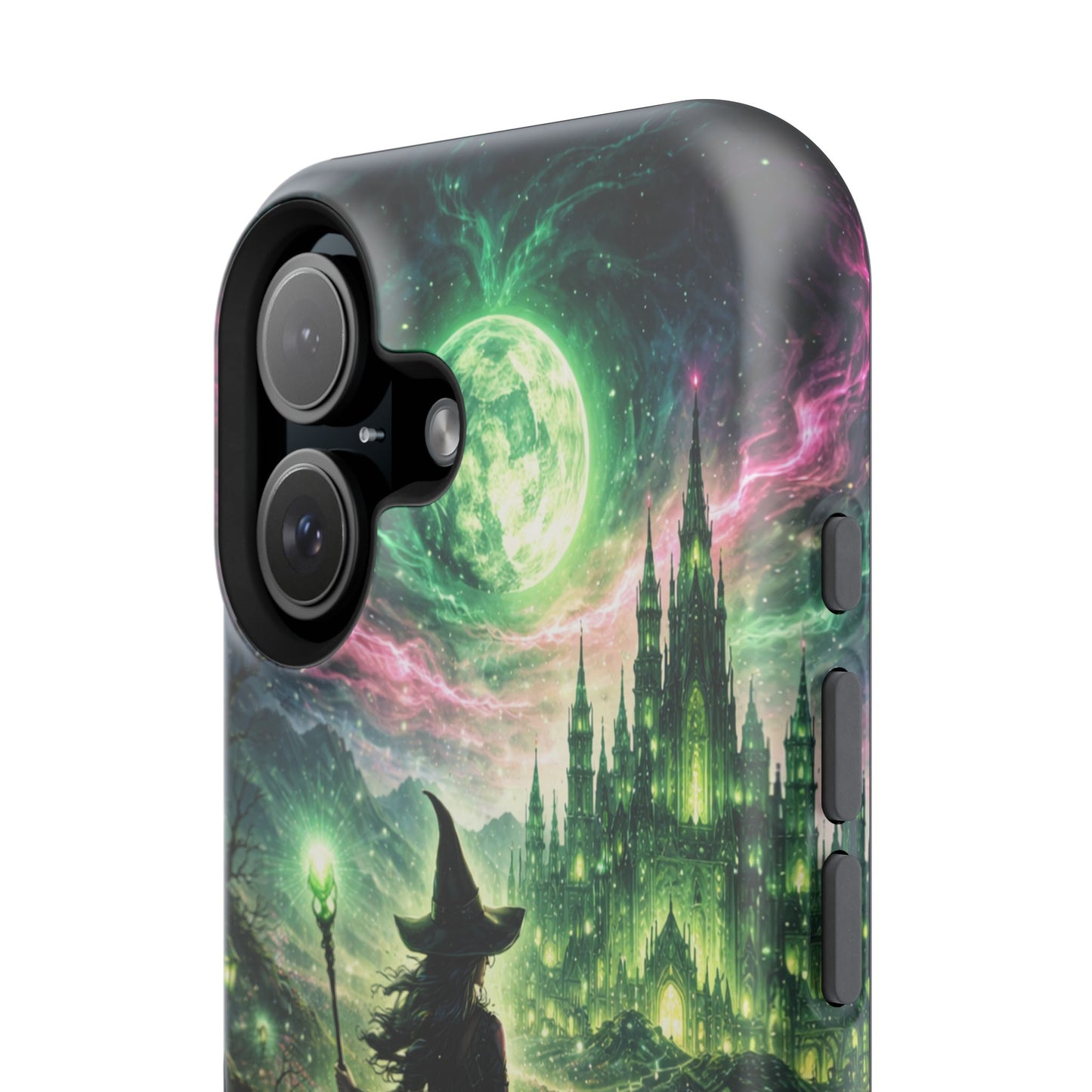 Witchy Moonlight Phone Case — Impact-Resistant Magical Witch Design