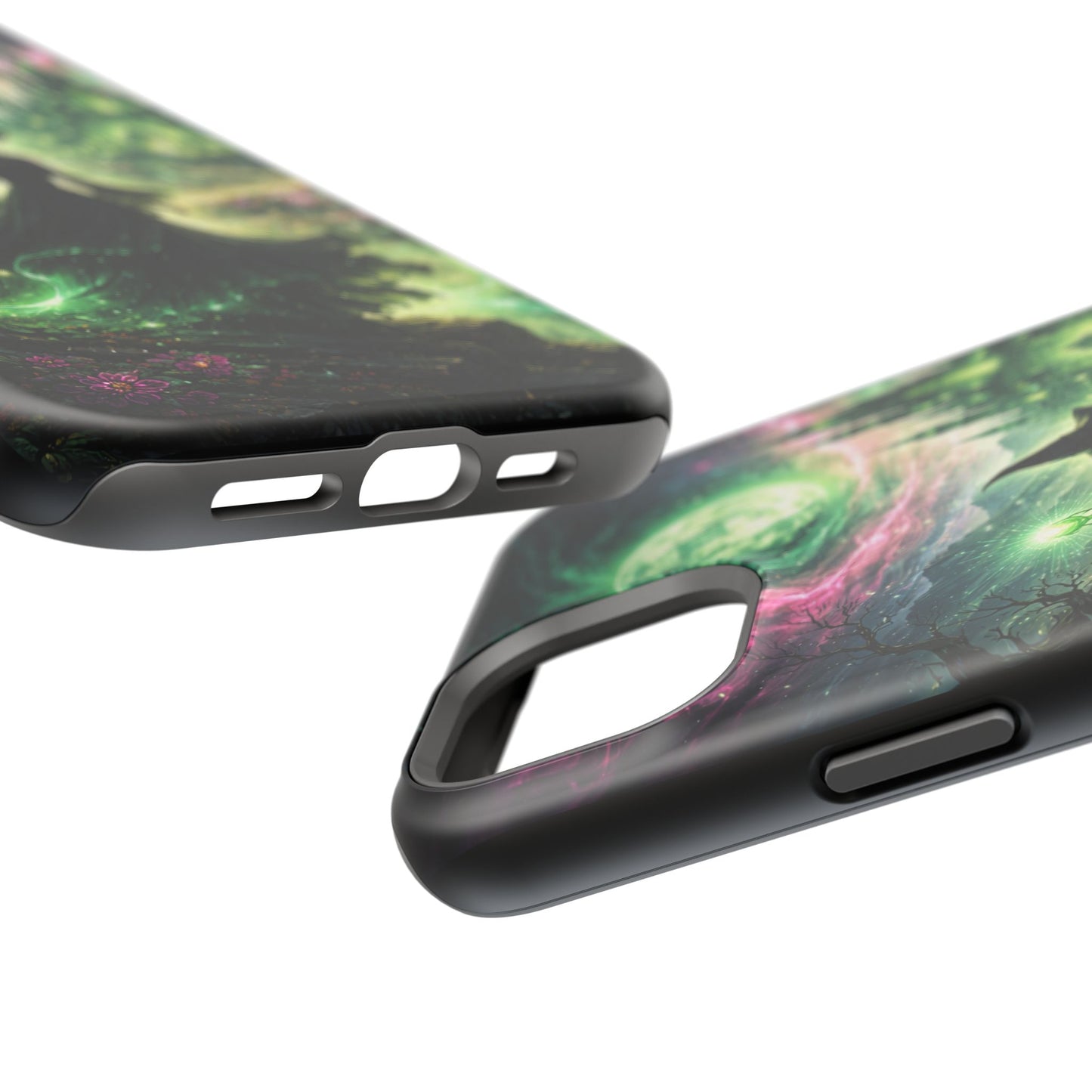 Witchy Moonlight Phone Case — Impact-Resistant Magical Witch Design