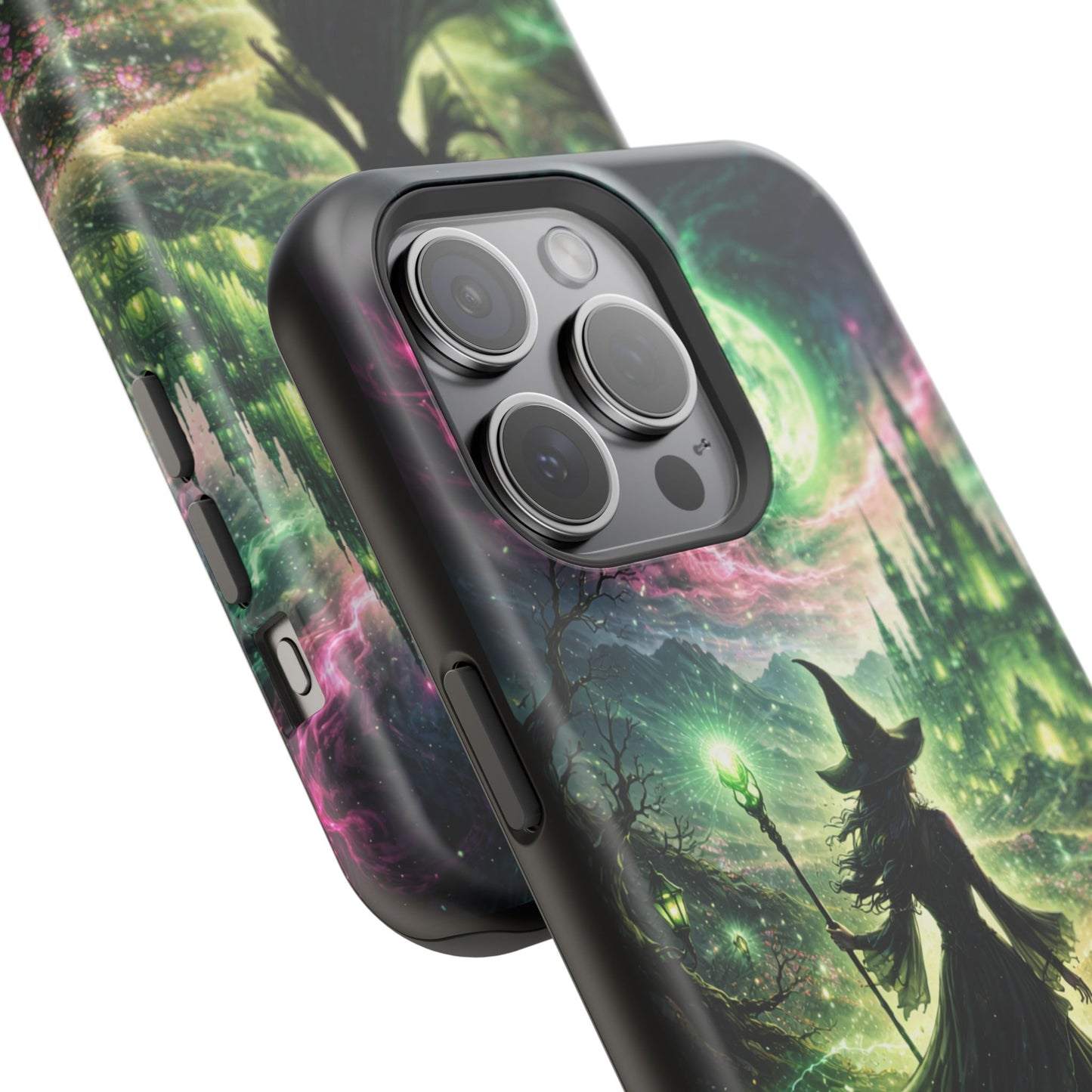 Witchy Moonlight Phone Case — Impact-Resistant Magical Witch Design