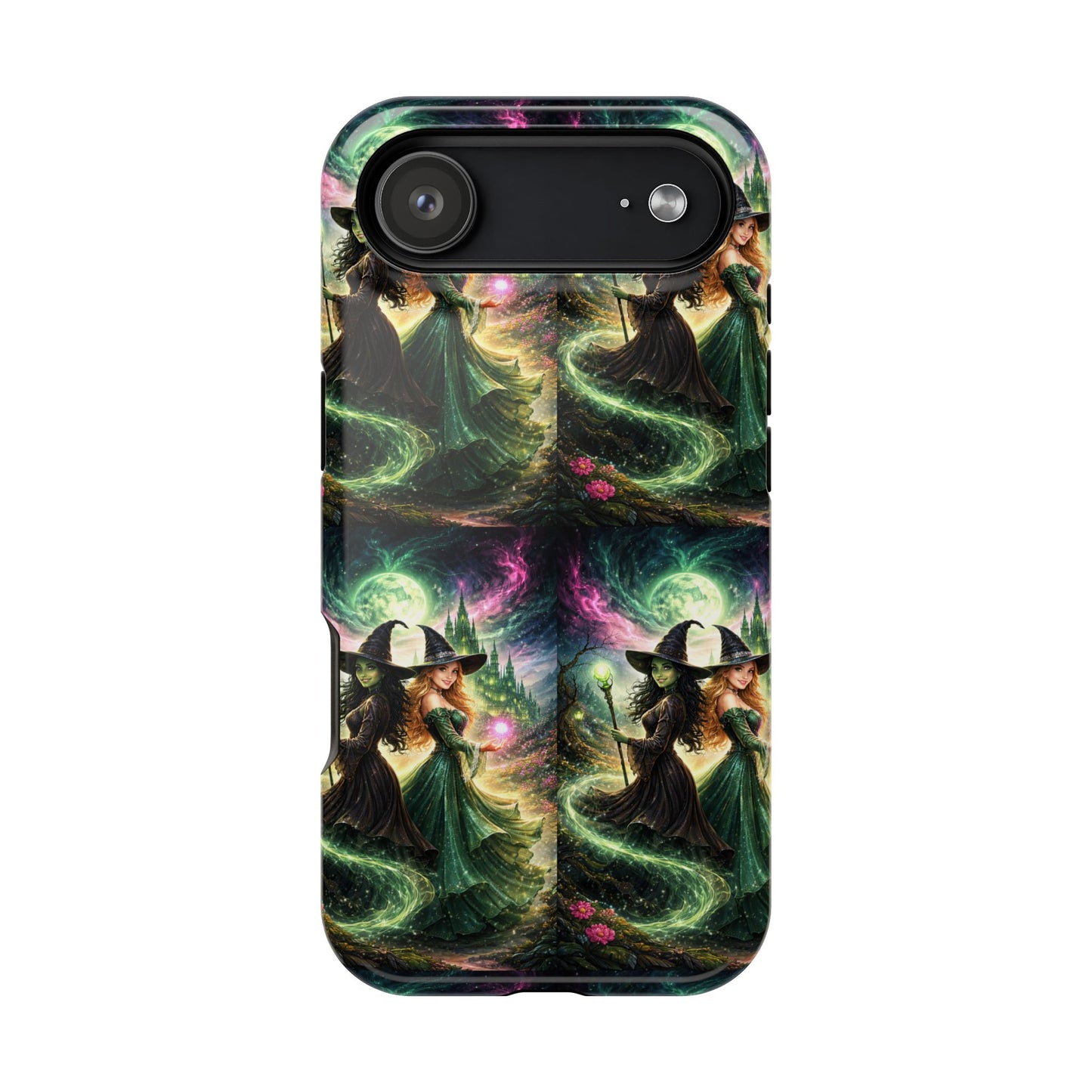 Witchy Moonlight Phone Case — Impact-Resistant Magical Witch Design
