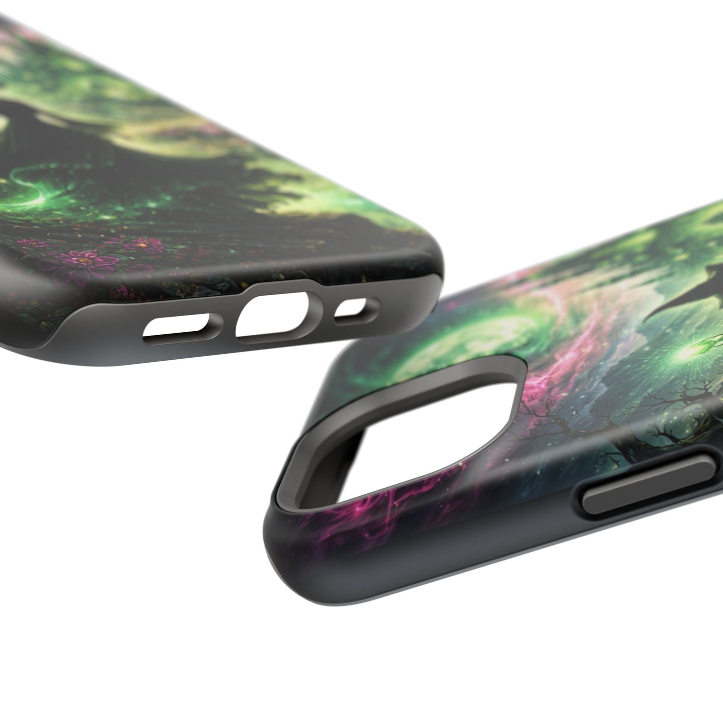 Witchy Moonlight Phone Case — Impact-Resistant Magical Witch Design