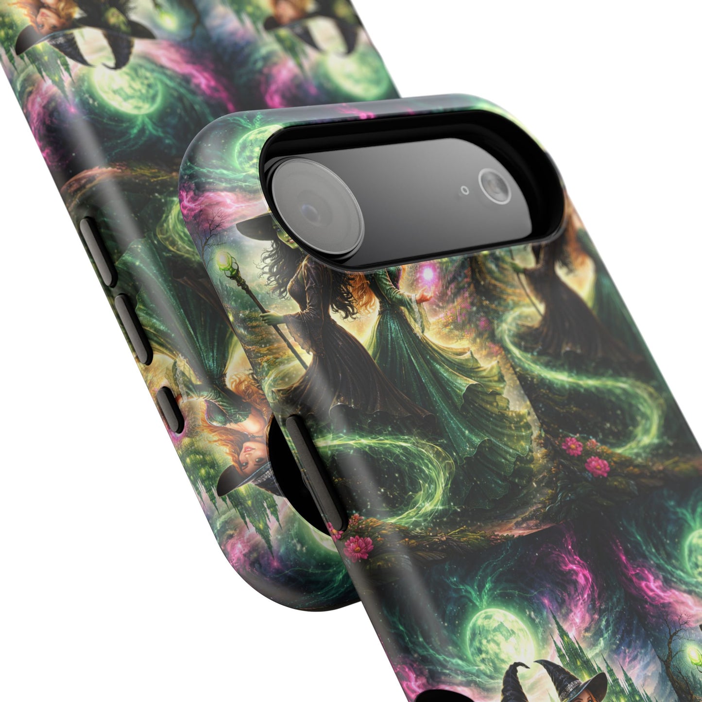 Witchy Moonlight Phone Case — Impact-Resistant Magical Witch Design