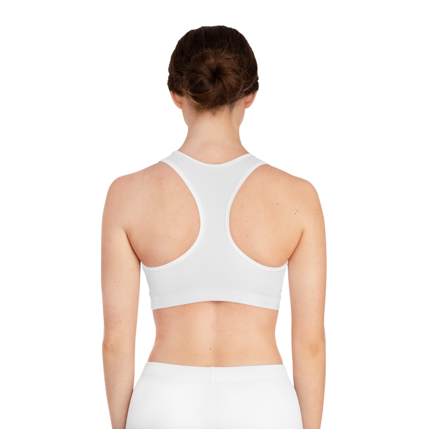 I Came I Saw I Squatted Sports Bra — Funny Workout Crop for Gym & Fitness Lovers