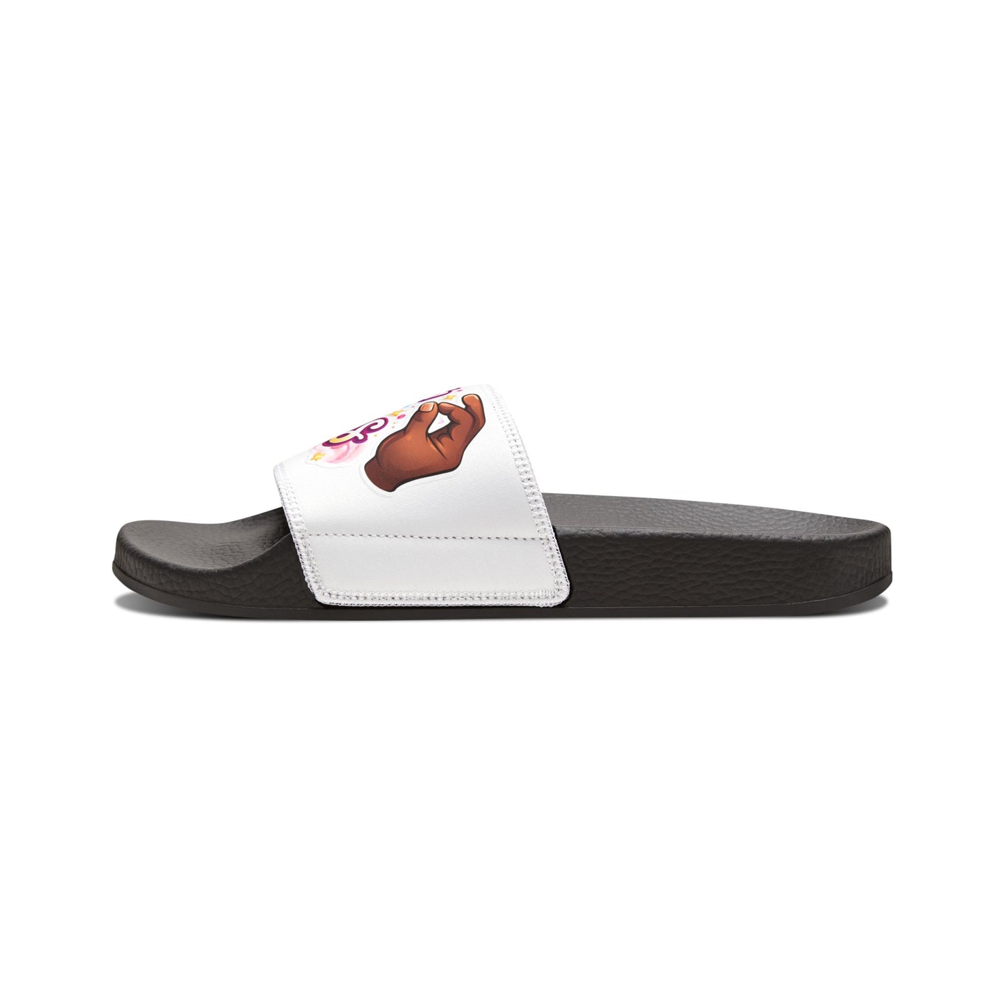 Women's Slide Sandals — "Just a Pinch of Magic" Removable-Strap Slides