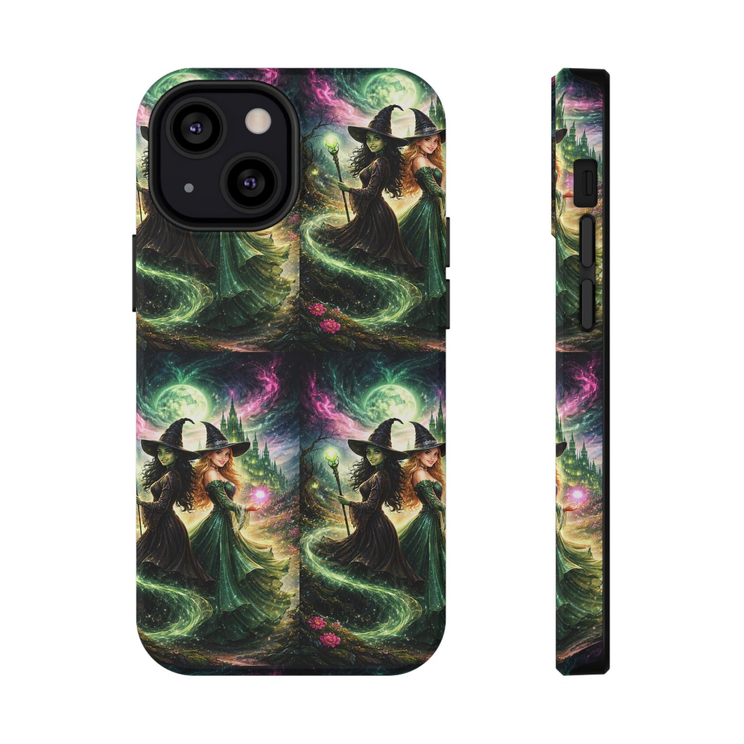 Witchy Moonlight Phone Case — Impact-Resistant Magical Witch Design