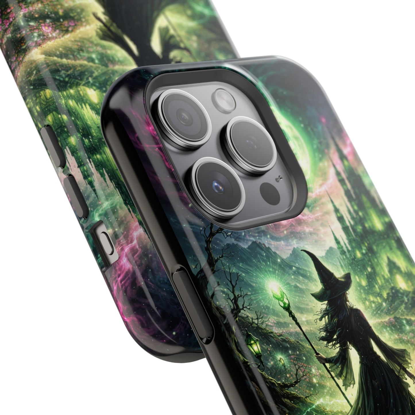 Witchy Moonlight Phone Case — Impact-Resistant Magical Witch Design