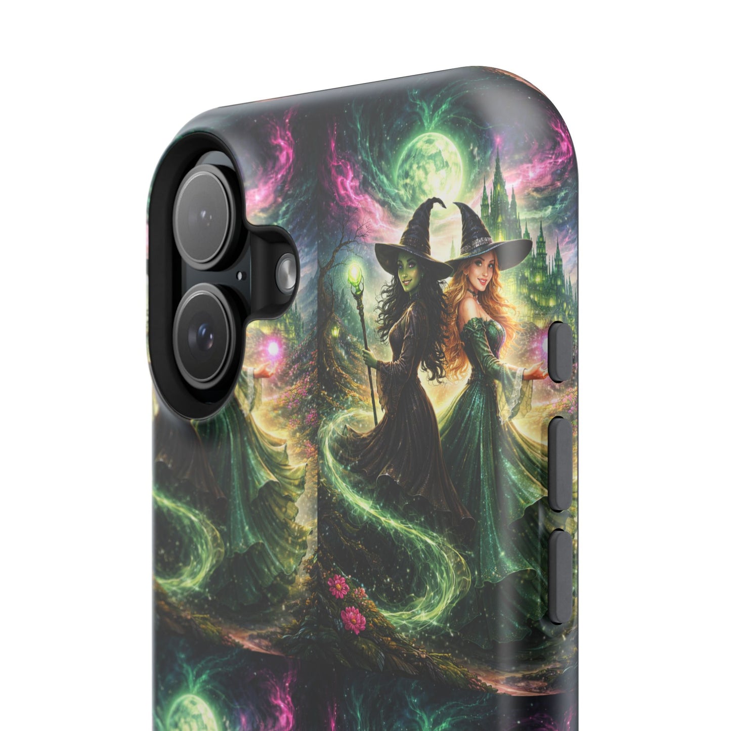 Witchy Moonlight Phone Case — Impact-Resistant Magical Witch Design