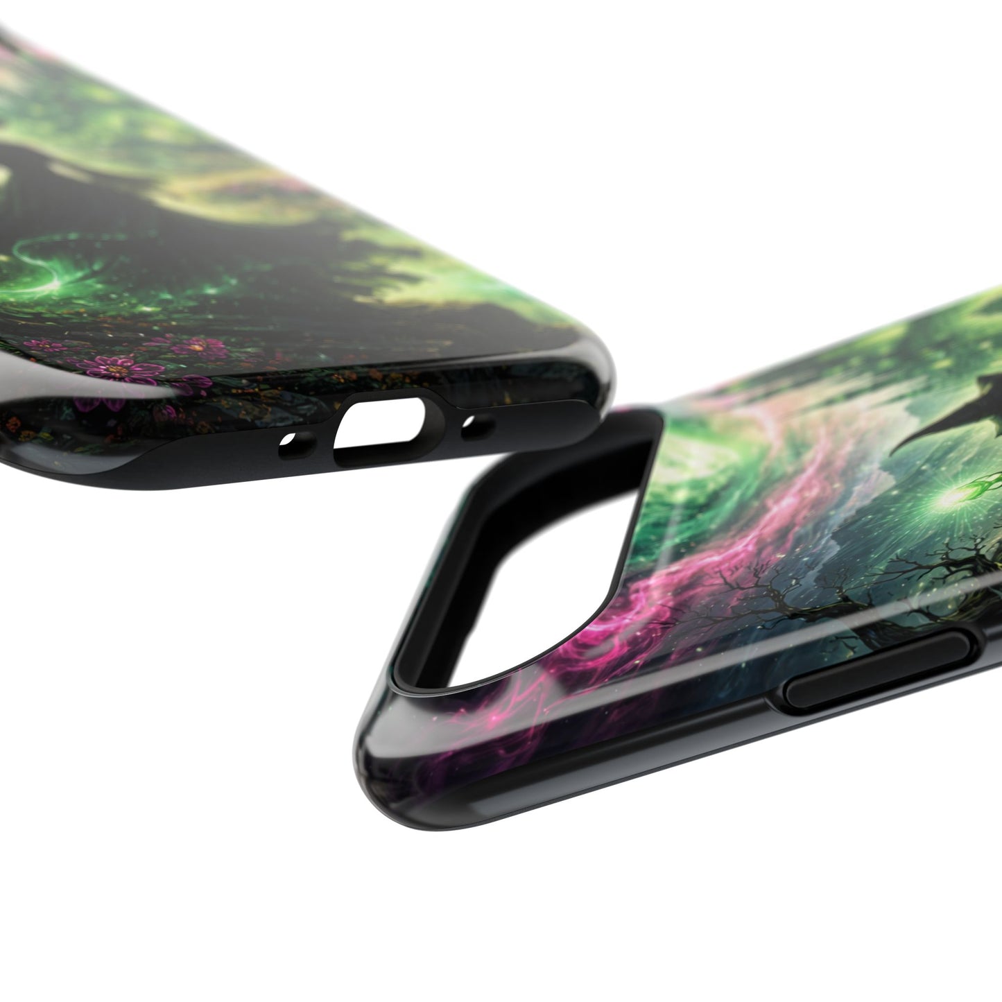 Witchy Moonlight Phone Case — Impact-Resistant Magical Witch Design