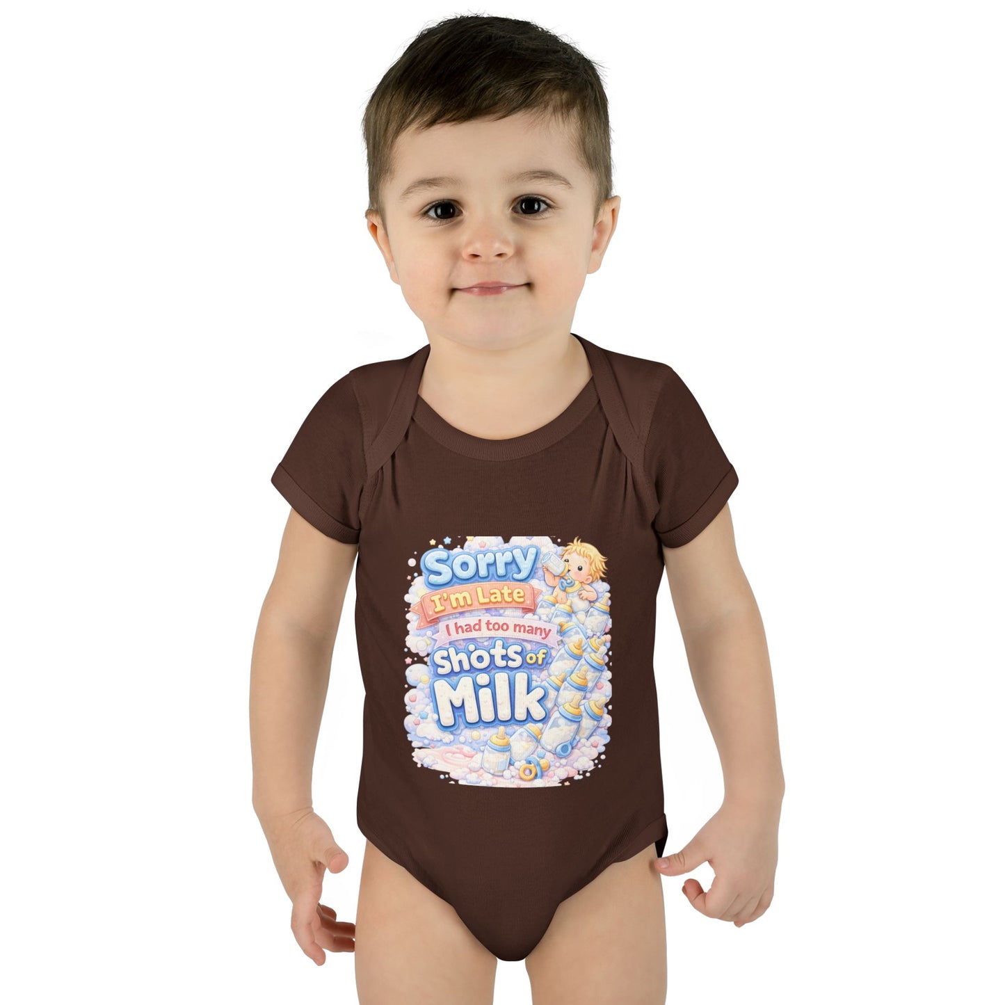 Sorry I’m late -Infant Bodysuit