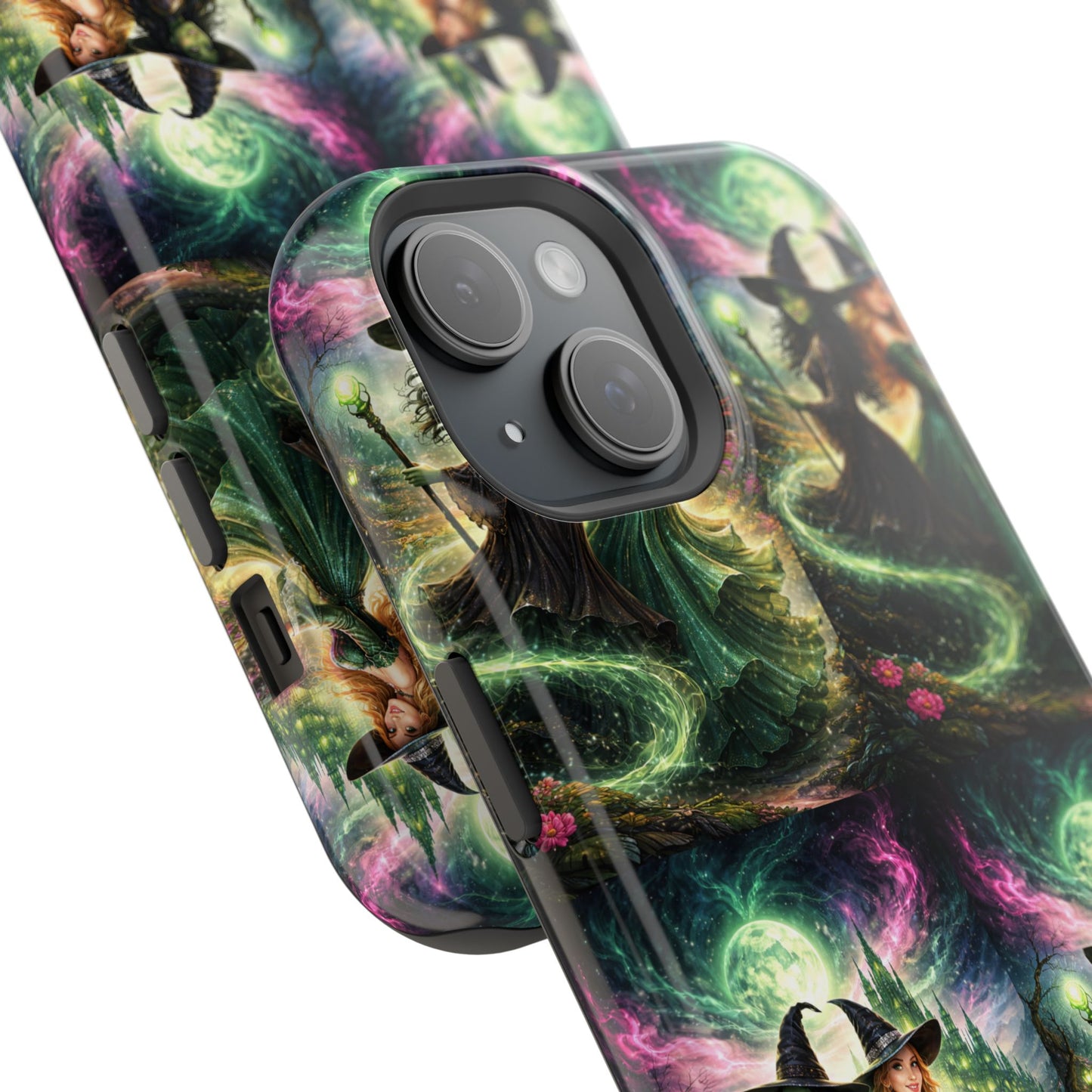 Witchy Moonlight Phone Case — Impact-Resistant Magical Witch Design