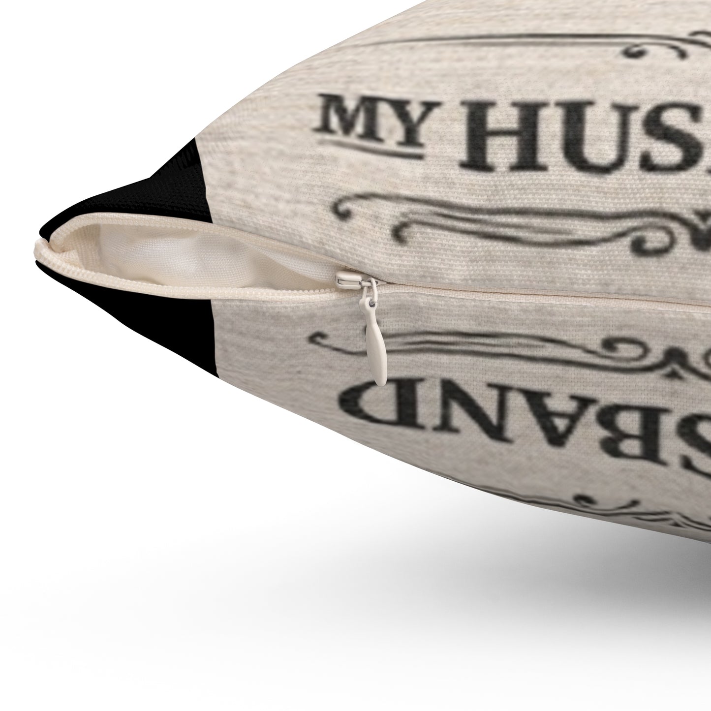 To My Husband Throw Pillow – A Cozy Reminder of Love, Strength & Forever