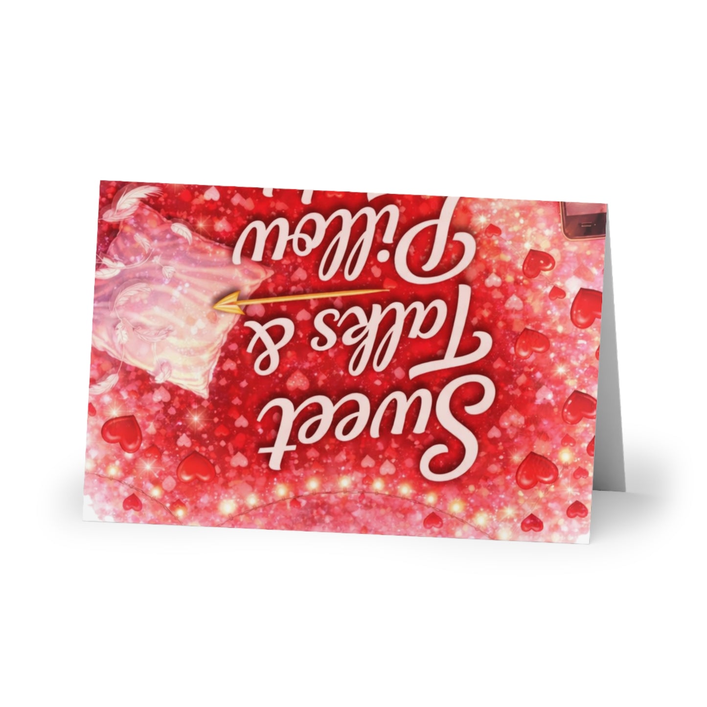 Valentine's Romantic Greeting Cards — 'Snuggle Later' & 'Flirt First' Love Note Cards (1 or 10-Pack)