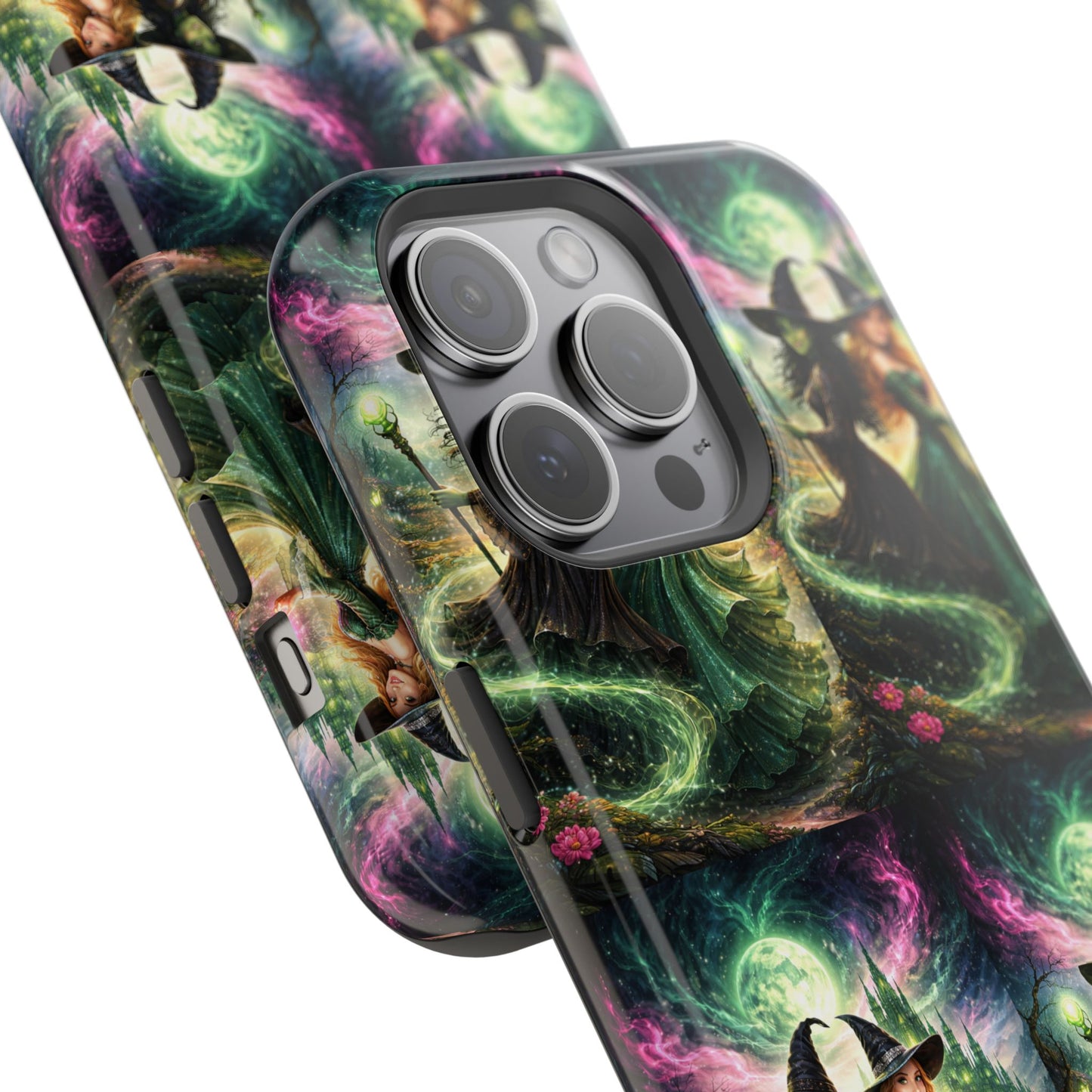 Witchy Moonlight Phone Case — Impact-Resistant Magical Witch Design