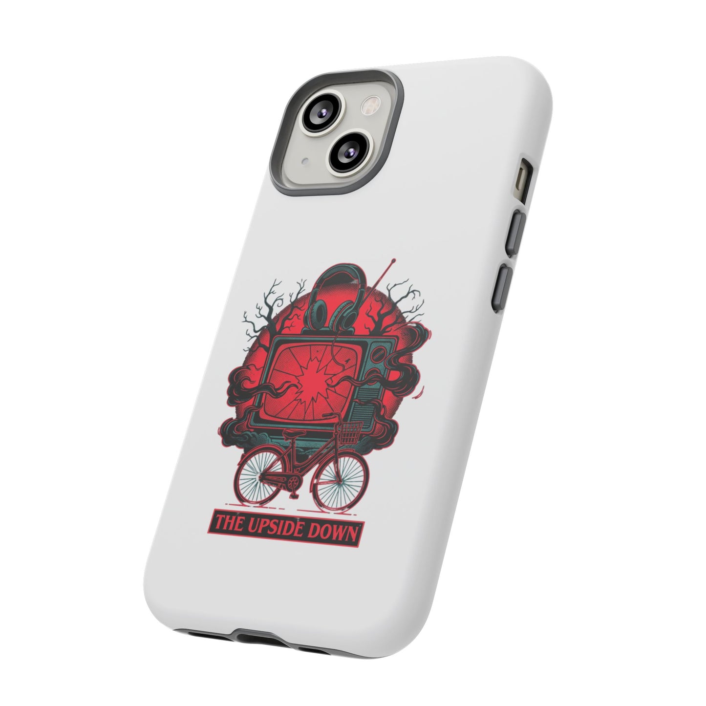 Phone Case — "The Upside Down" Retro Horror Scooter TV Design