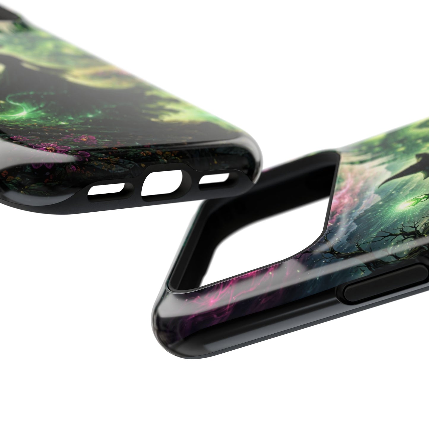 Witchy Moonlight Phone Case — Impact-Resistant Magical Witch Design