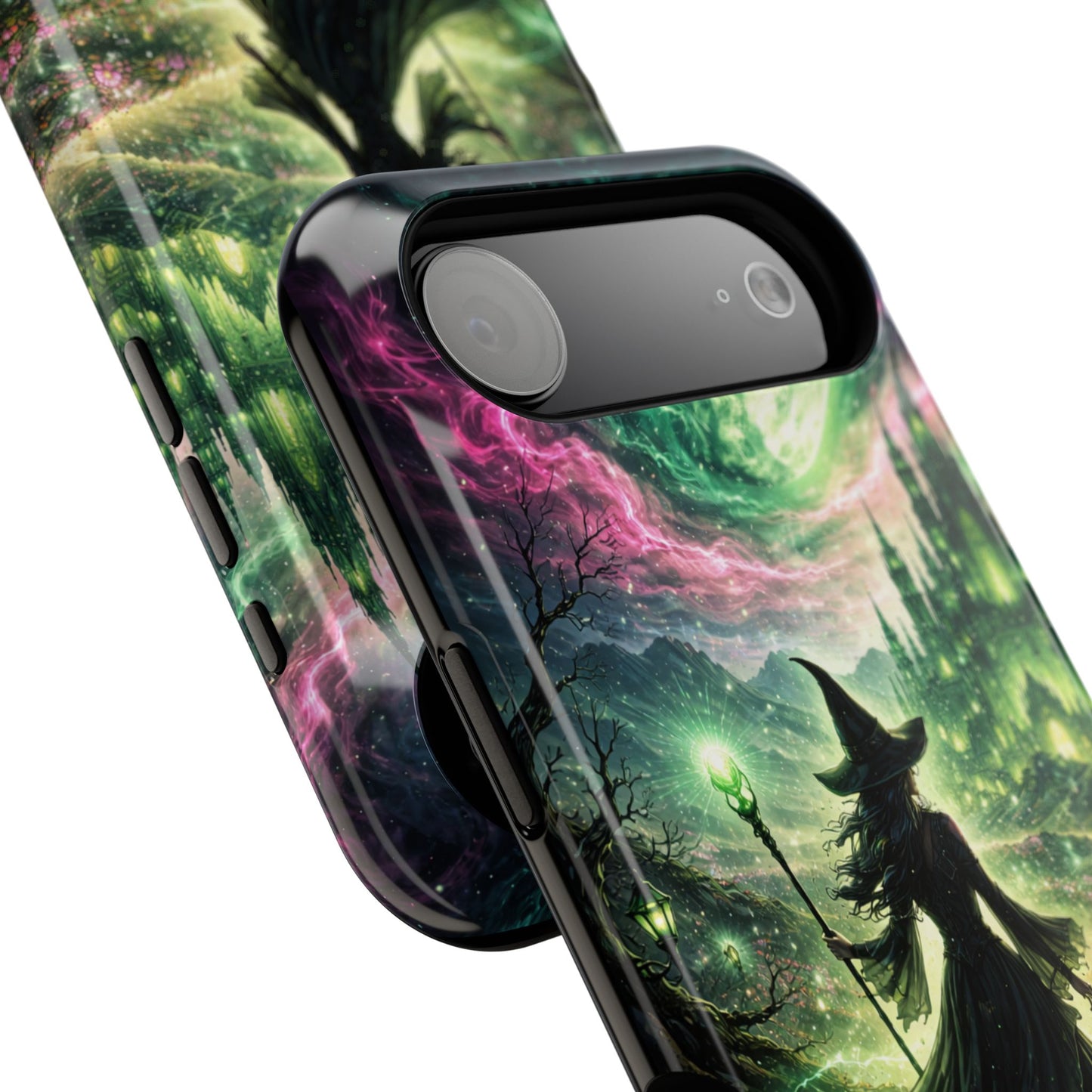 Witchy Moonlight Phone Case — Impact-Resistant Magical Witch Design
