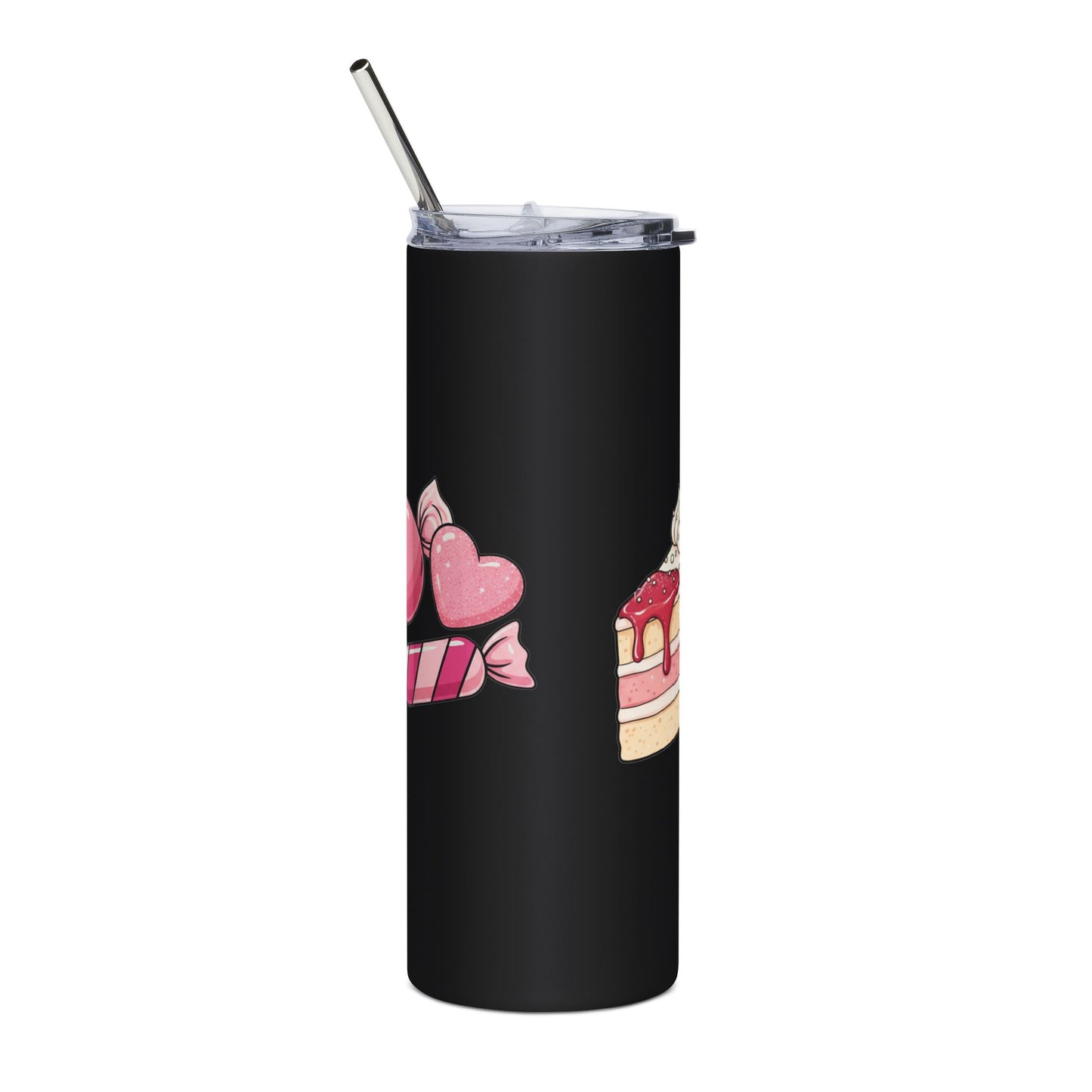 20oz Dessert Stainless Steel Tumbler — Cute Ice Cream & Cake Travel Cup