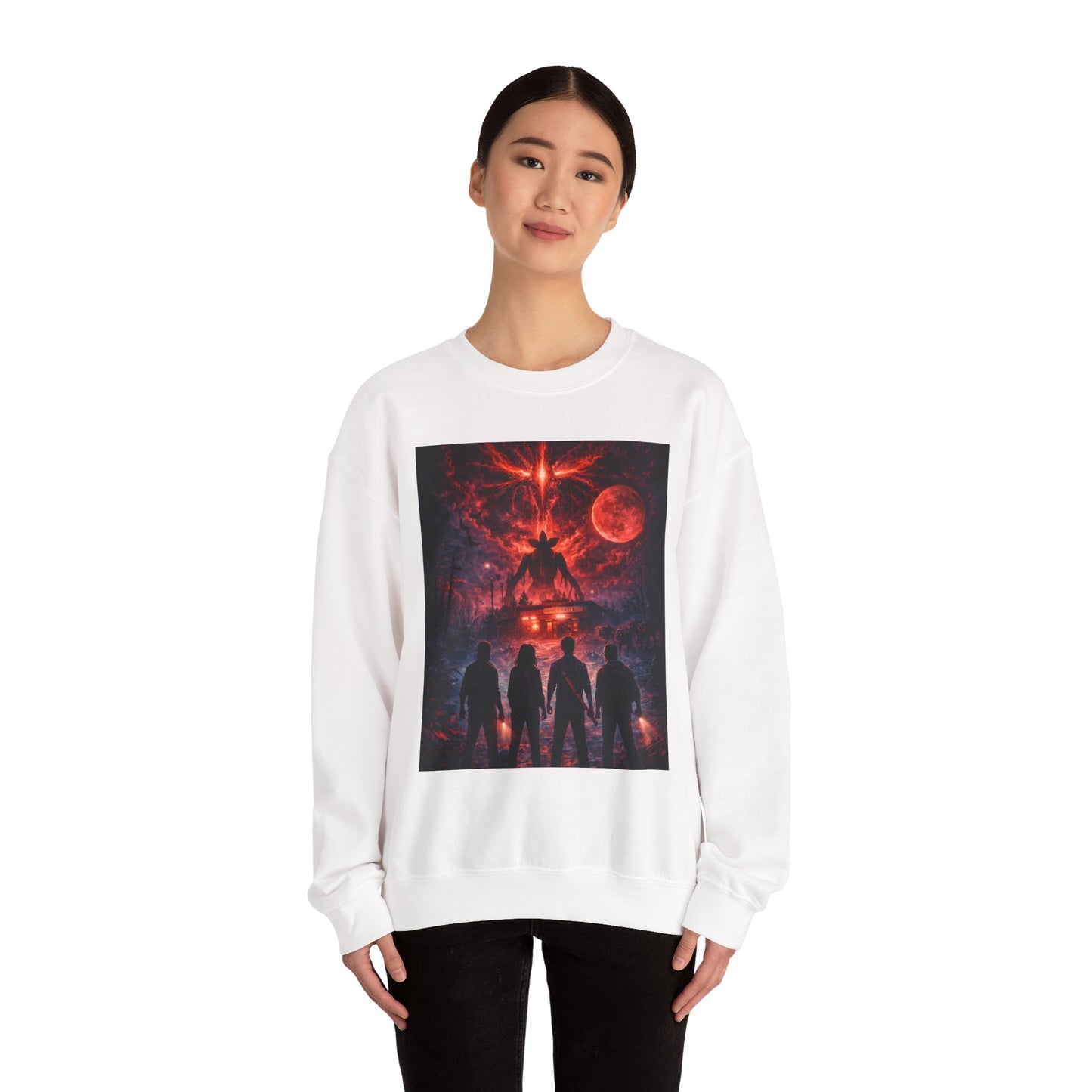 🖤Stranger Things Title-Inspired Classic Crewneck Sweatshirt
