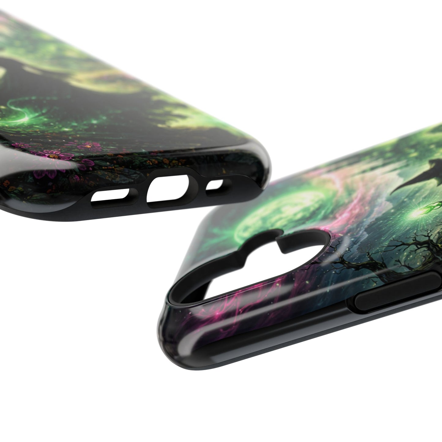 Witchy Moonlight Phone Case — Impact-Resistant Magical Witch Design