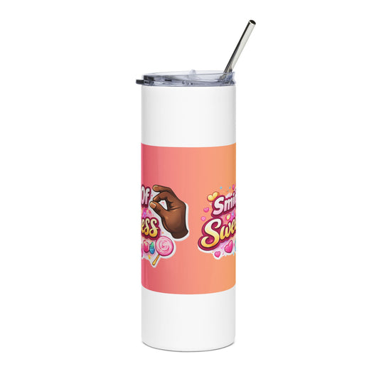 "Clock It" Smidge of Sweetness -20oz Stainless Steel Tumbler